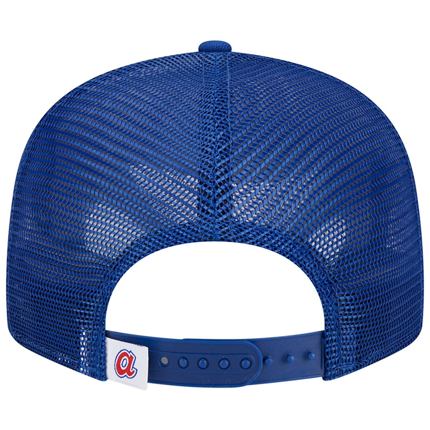 New Era Atlanta Braves Cooperstown Collection Team Color Trucker 9FIFTY Snapback Hat                                             - view number 4