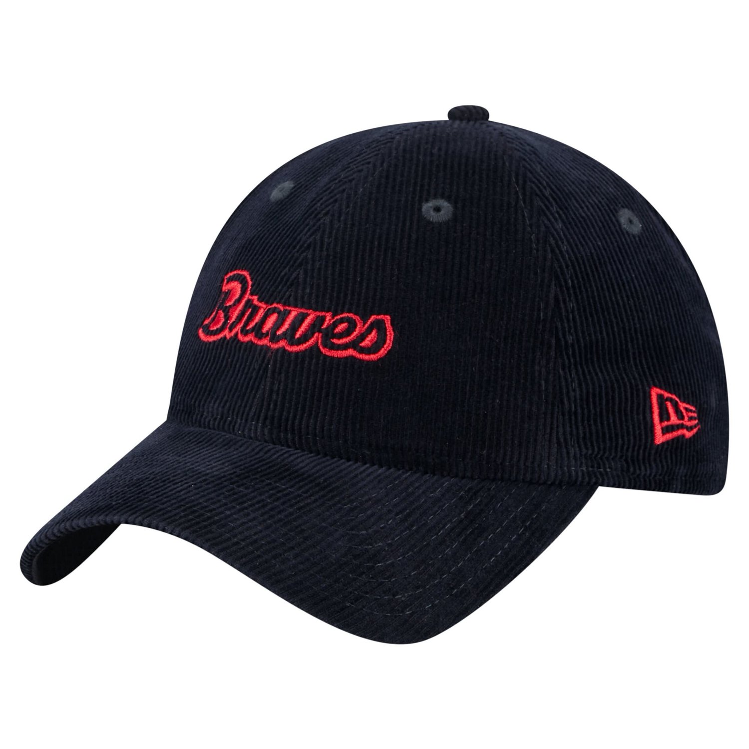 New Era Atlanta Braves Corduroy 9TWENTY Adjustable Hat - view number 1
