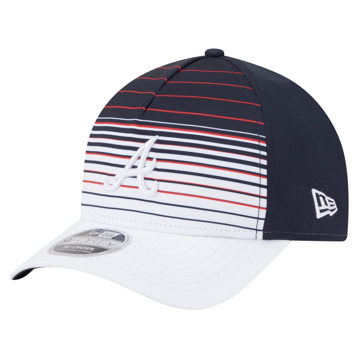New Era Atlanta Braves Gradient 9FORTY M-Crown Adjustable Hat