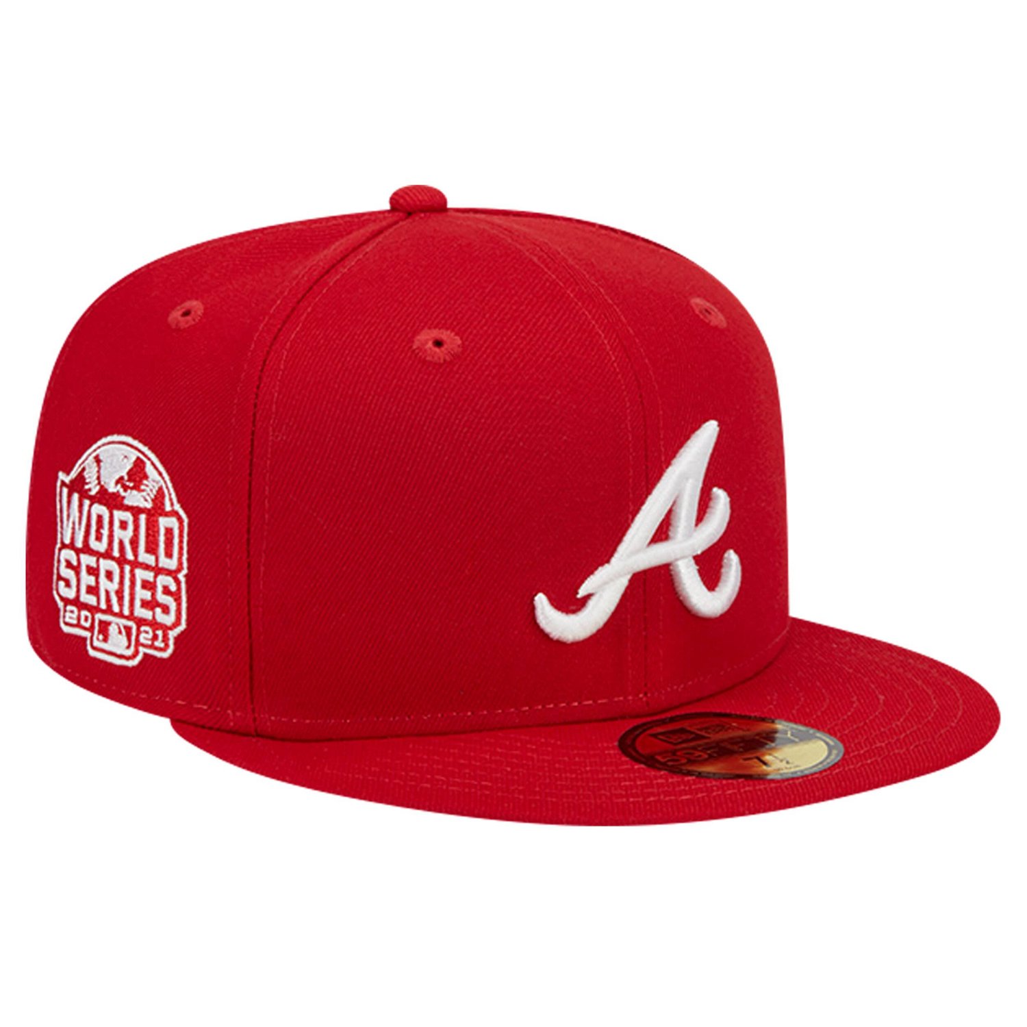 New Era Atlanta Braves Logo 59FIFTY Fitted Hat - view number 1