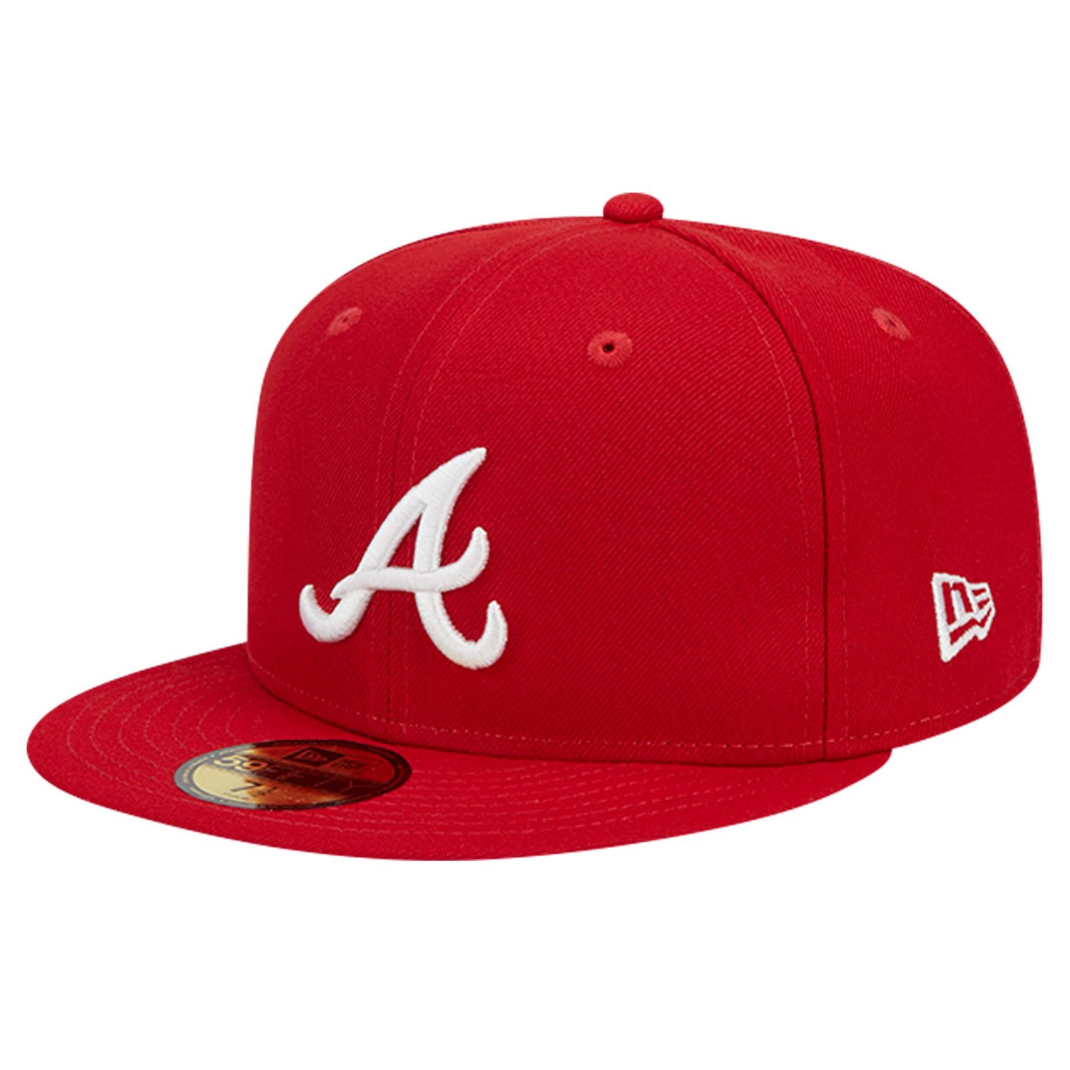 New Era Atlanta Braves Logo 59FIFTY Fitted Hat - view number 3