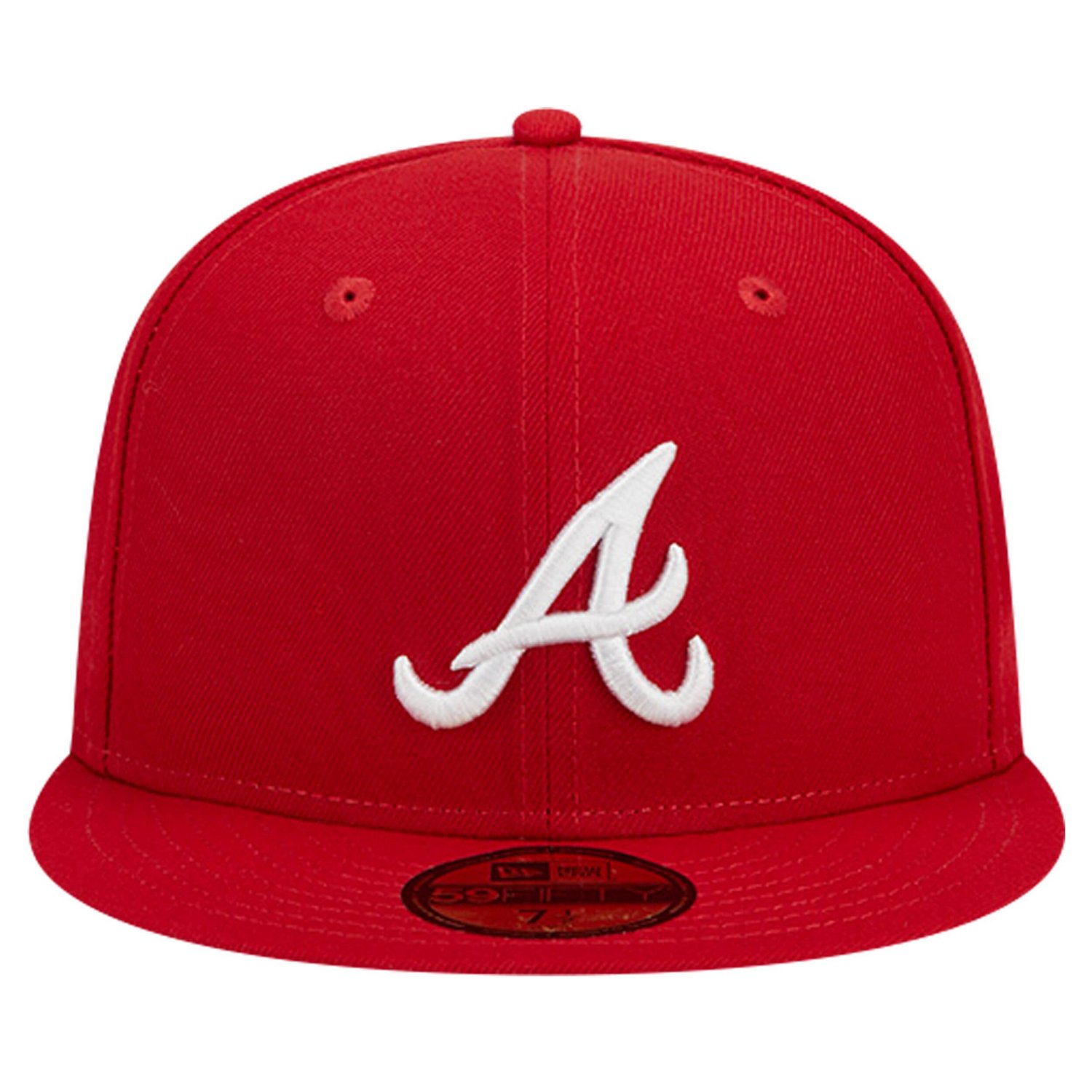 New Era Atlanta Braves Logo 59FIFTY Fitted Hat - view number 2