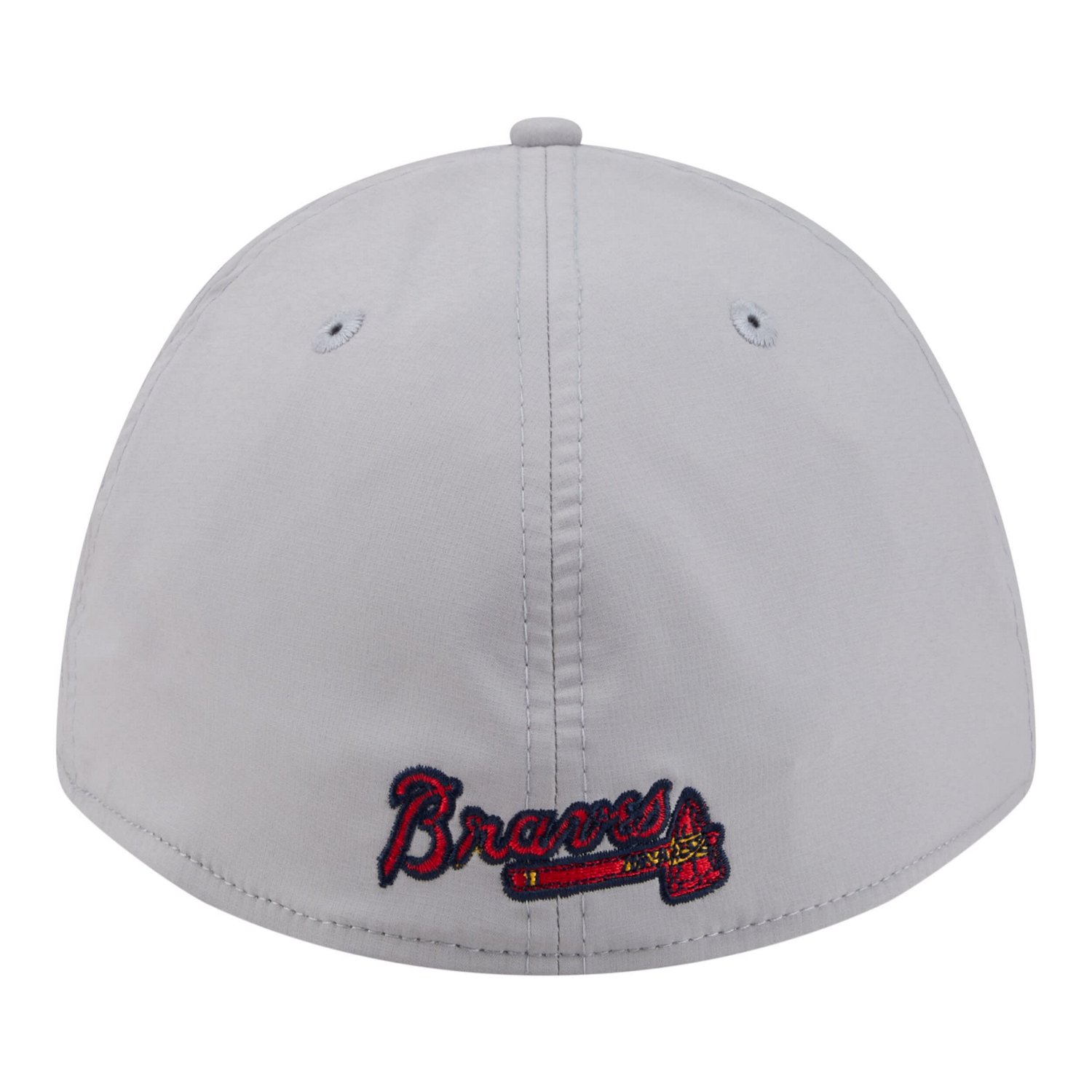 New Era Atlanta Braves Patch 39THIRTY A-Frame M-Crown Perforated Flex Hat