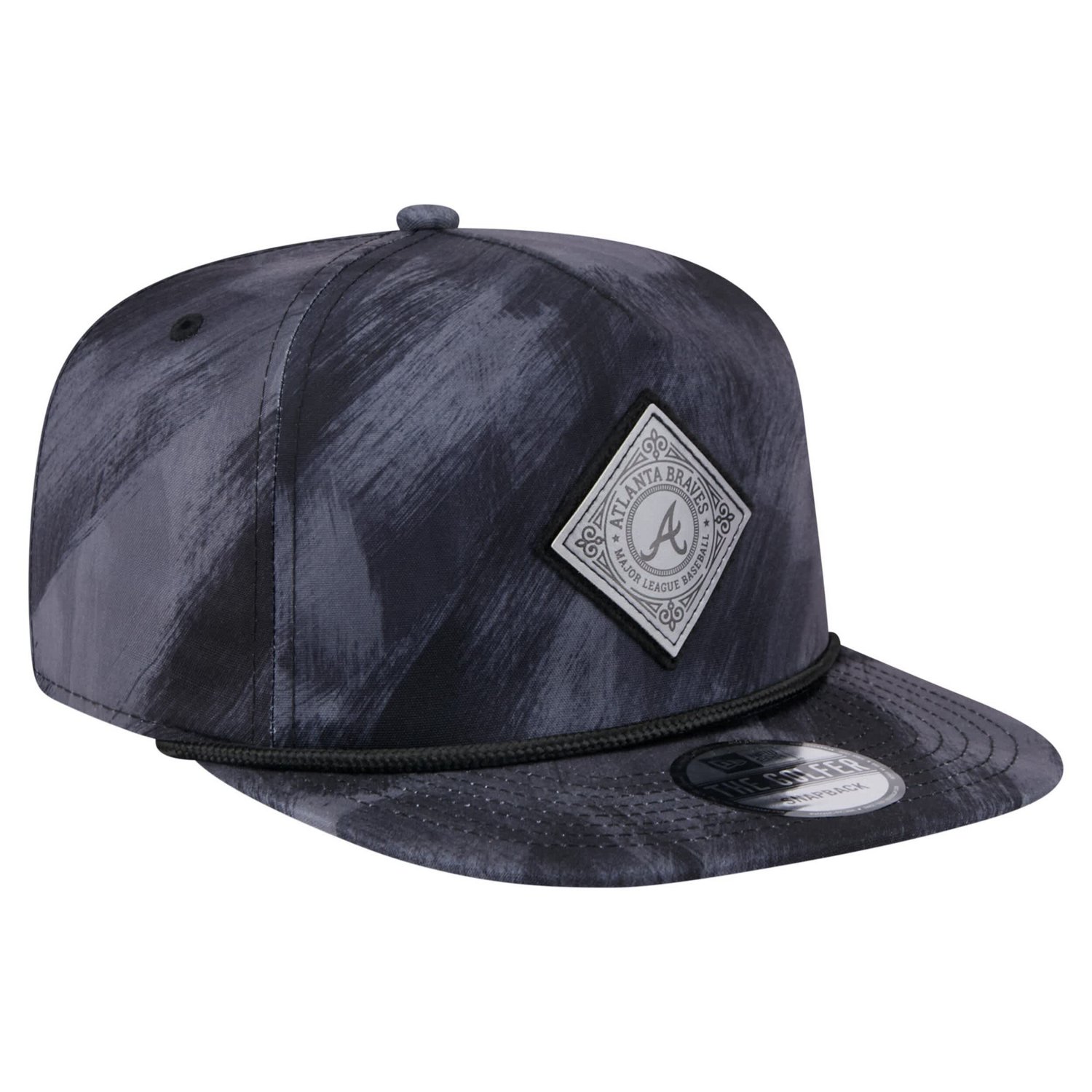 New Era Atlanta Braves Printed Golfer Snapback Hat - view number 3