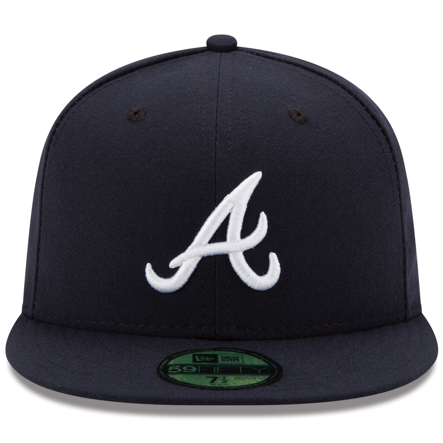 New Era Atlanta Braves Road Authentic Collection On-Field 59FIFTY Fitted Hat - view number 2