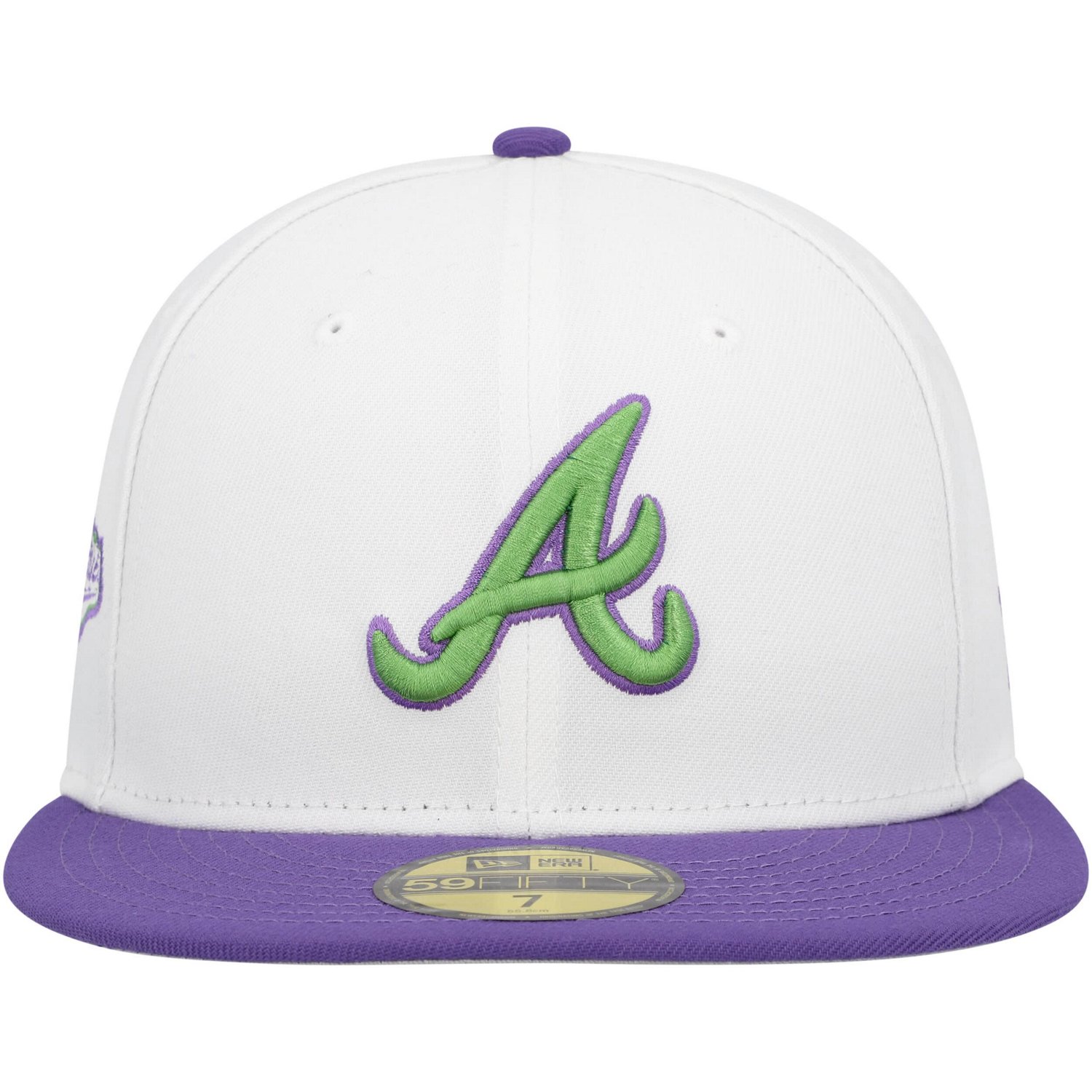 New Era Atlanta Braves Side Patch 59FIFTY Fitted Hat                                                                             - view number 2