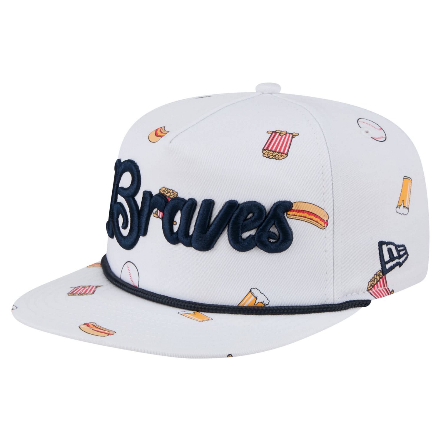 New Era Atlanta Braves Team Cheer Rope 19TWENTY Adjustable Hat