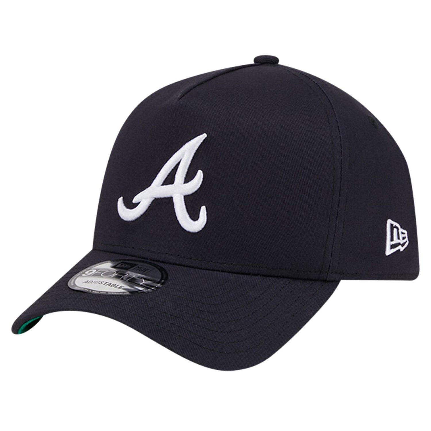 New Era Atlanta Braves Team Color A-Frame 9FORTY Adjustable Hat