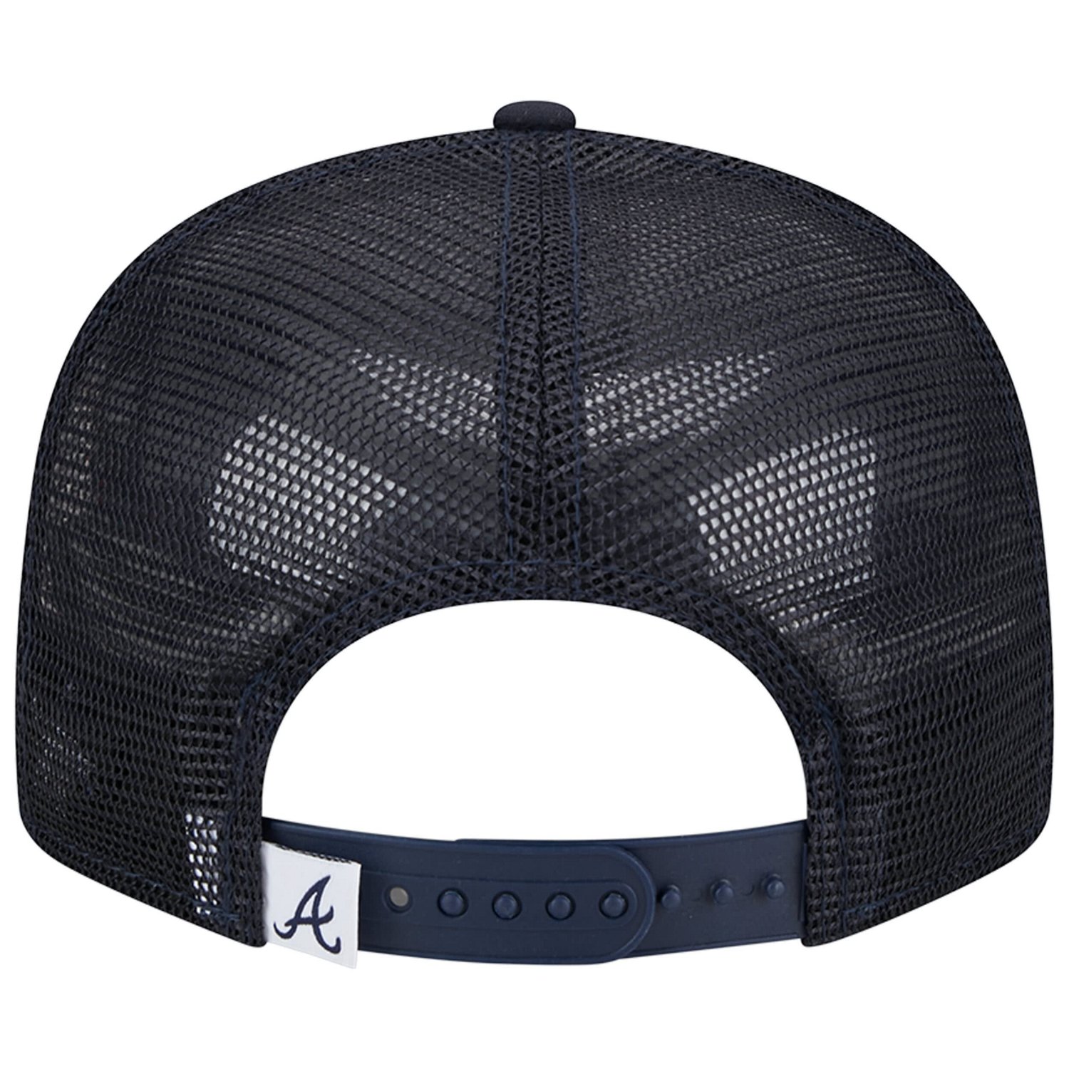 New Era Atlanta Braves Team Color Trucker 9FIFTY Snapback Hat                                                                    - view number 4