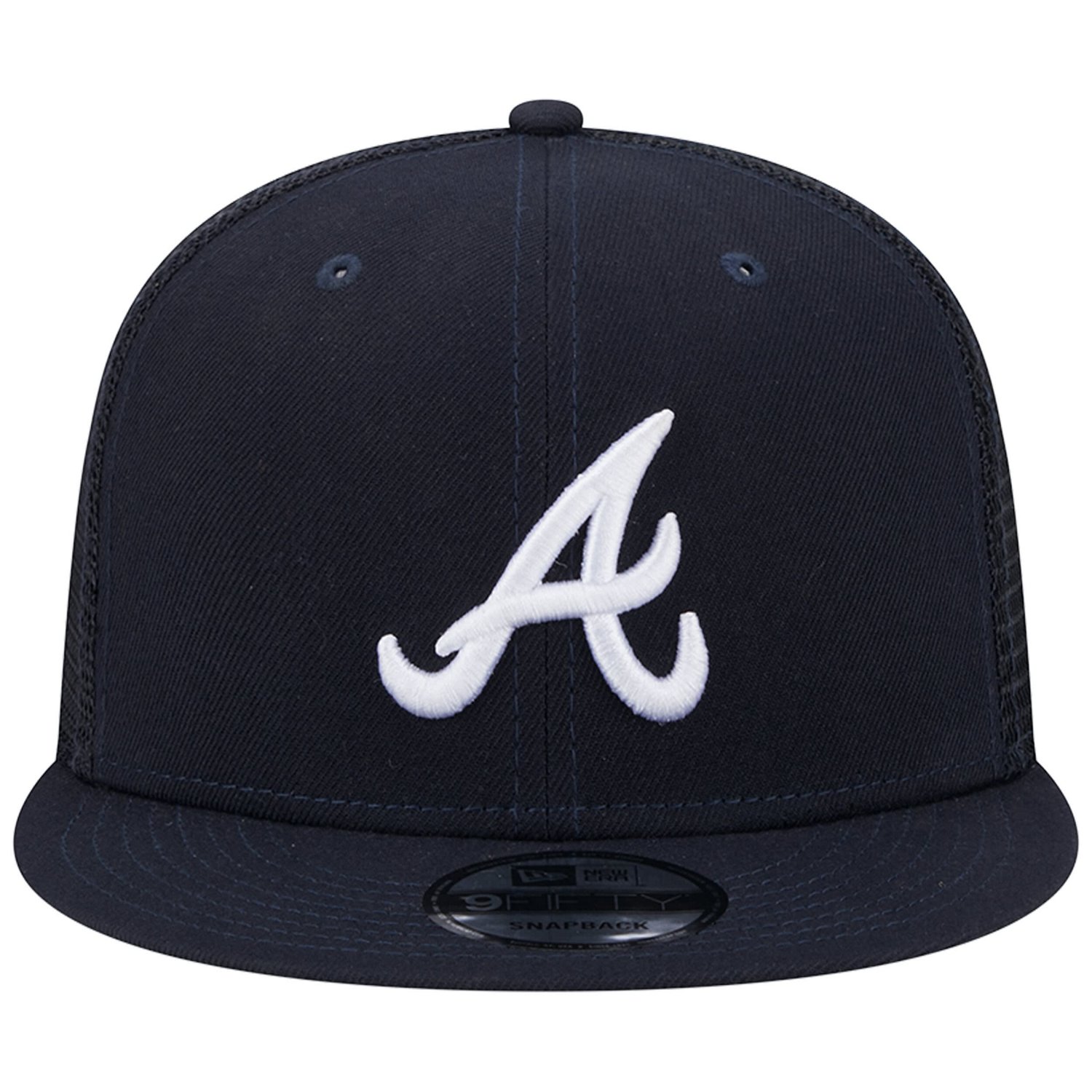 New Era Atlanta Braves Team Color Trucker 9FIFTY Snapback Hat                                                                    - view number 2