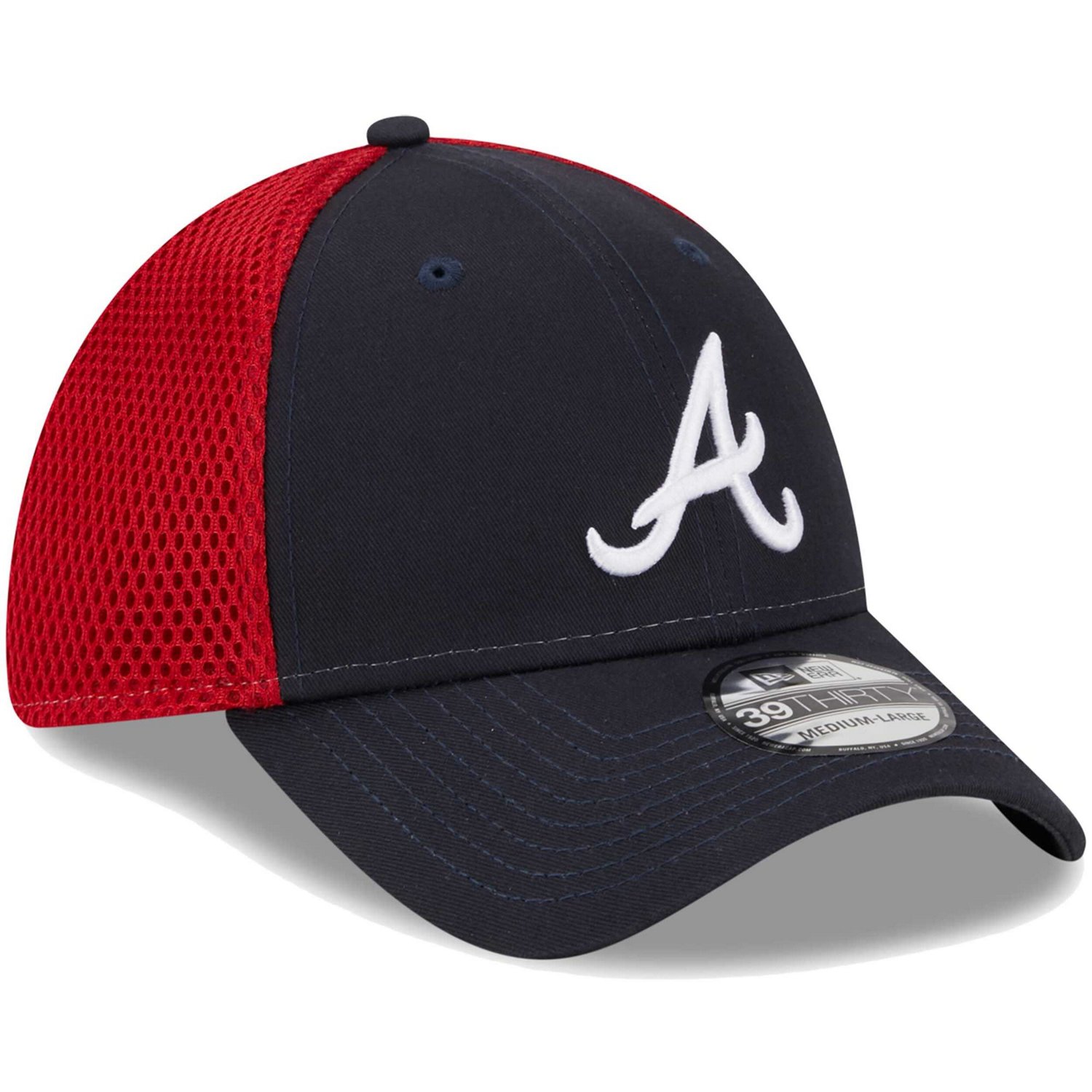 New Era Atlanta Braves Team Neo 39THIRTY Flex Hat - view number 3