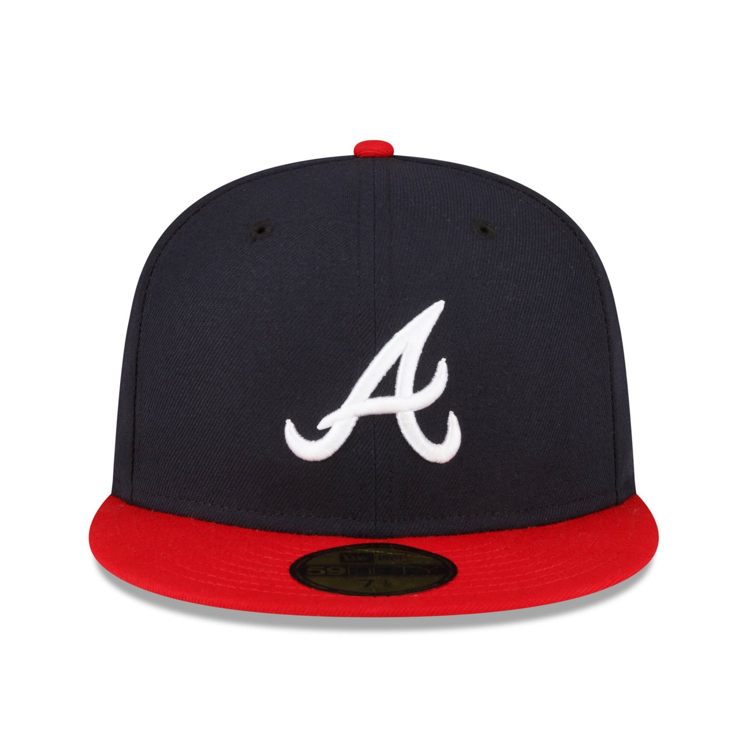 New Era Atlanta Braves Throwback Authentic Collection 59FIFTY Fitted Hat - view number 2