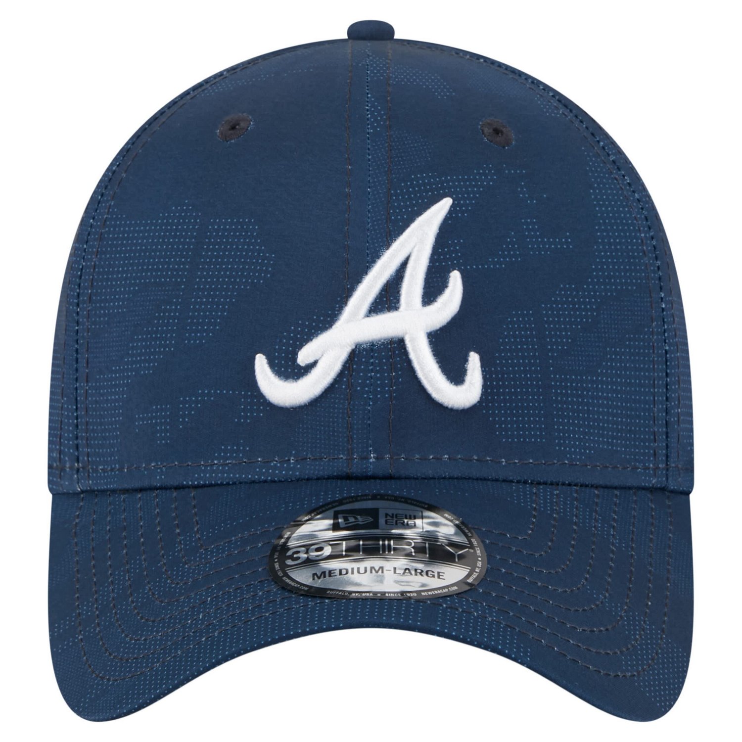 New Era Atlanta Braves Tonal Camo 39THIRTY Flex Hat - view number 2