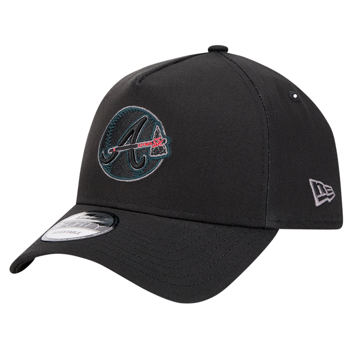 New Era Atlanta Braves Tonal Pop 9FORTY A-Frame Adjustable Hat