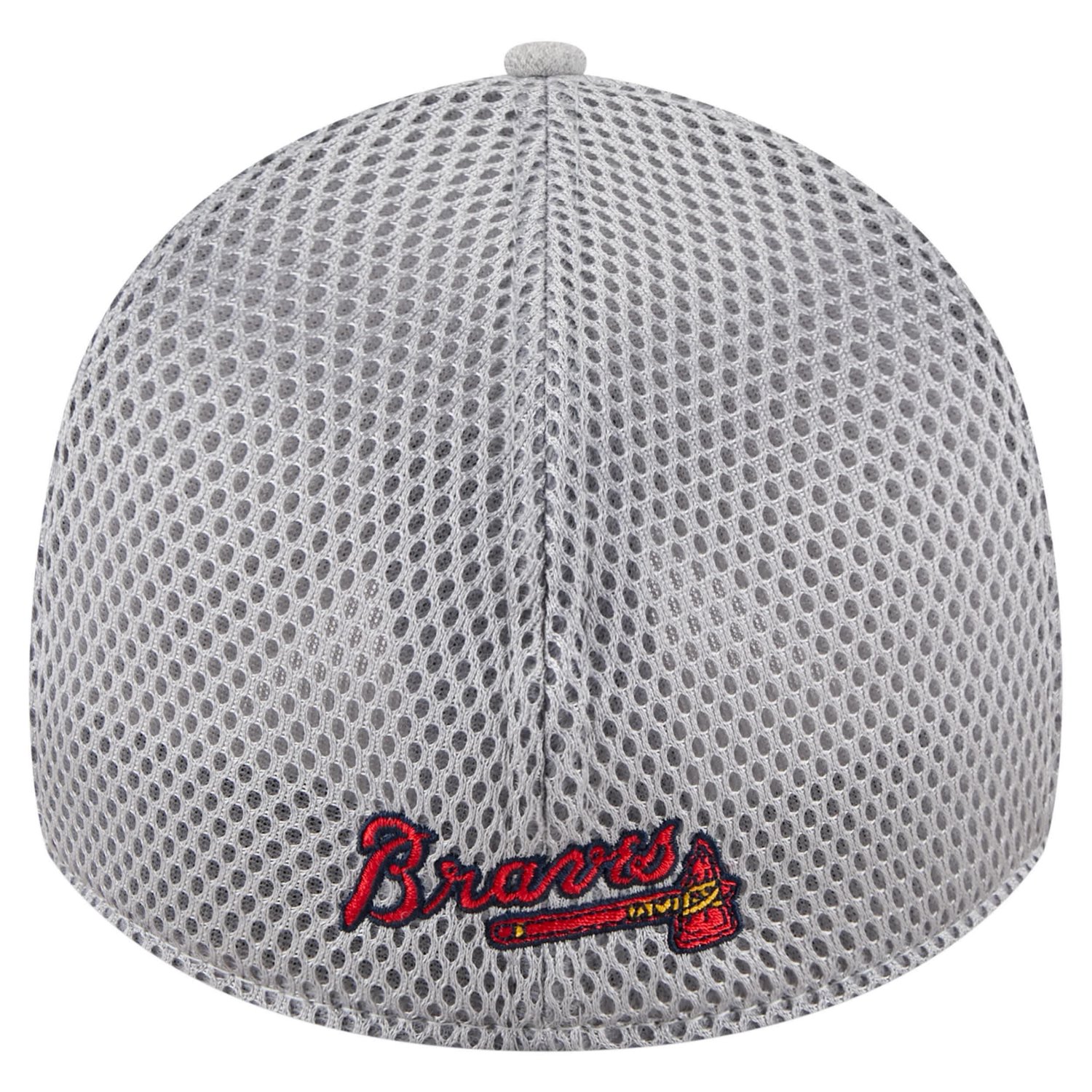 New Era Atlanta Braves Visor Paint Splatter 39THIRTY Flex Hat - view number 4