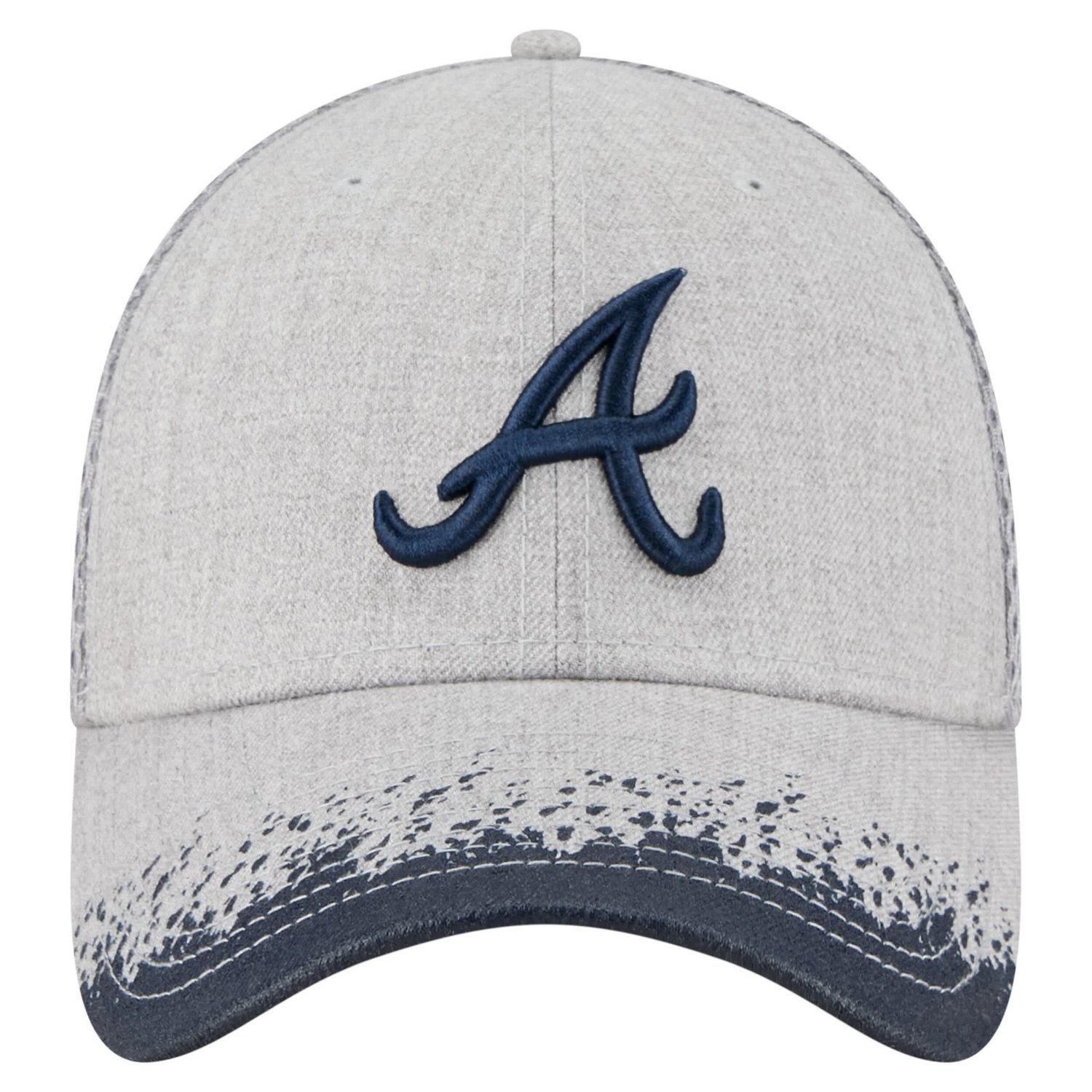 New Era Atlanta Braves Visor Paint Splatter 39THIRTY Flex Hat - view number 2