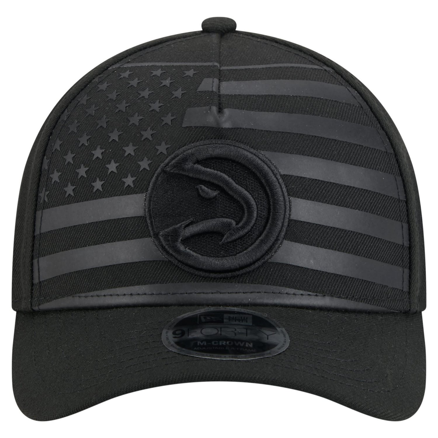 New Era Atlanta Hawks Game Day Flag A-Frame 9FORTY Adjustable Hat                                                                - view number 2