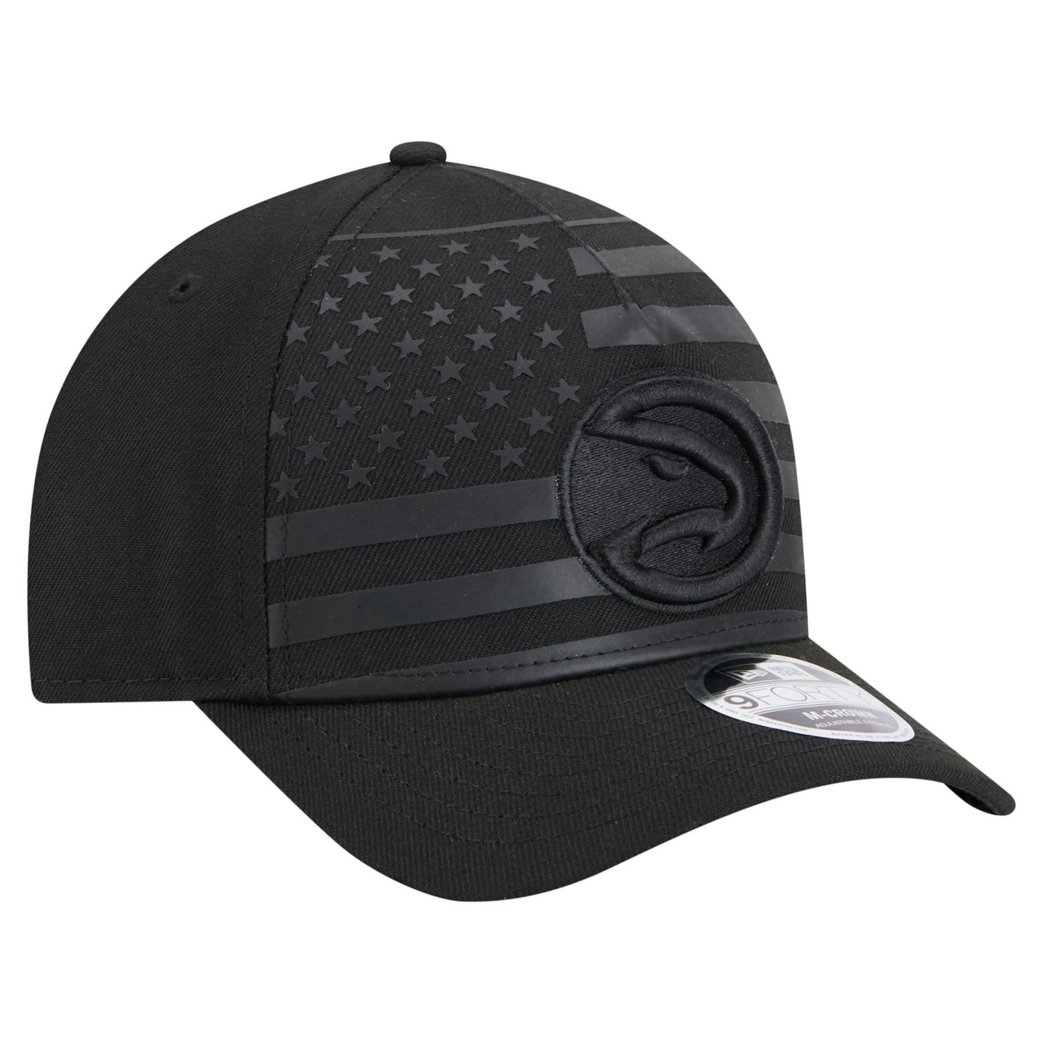 New Era Atlanta Hawks Game Day Flag A-Frame 9FORTY Adjustable Hat                                                                - view number 3