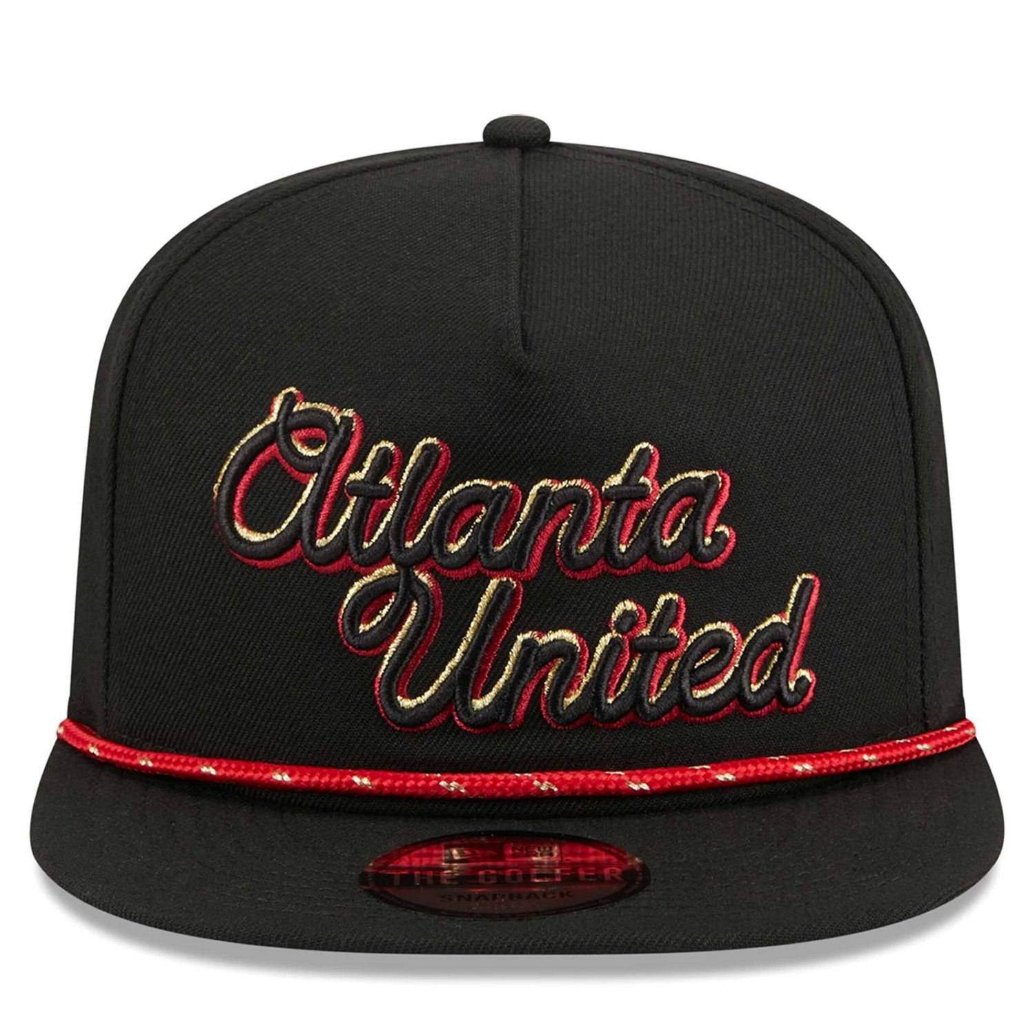 New Era Atlanta United FC Script Golfer Adjustable Hat - view number 2