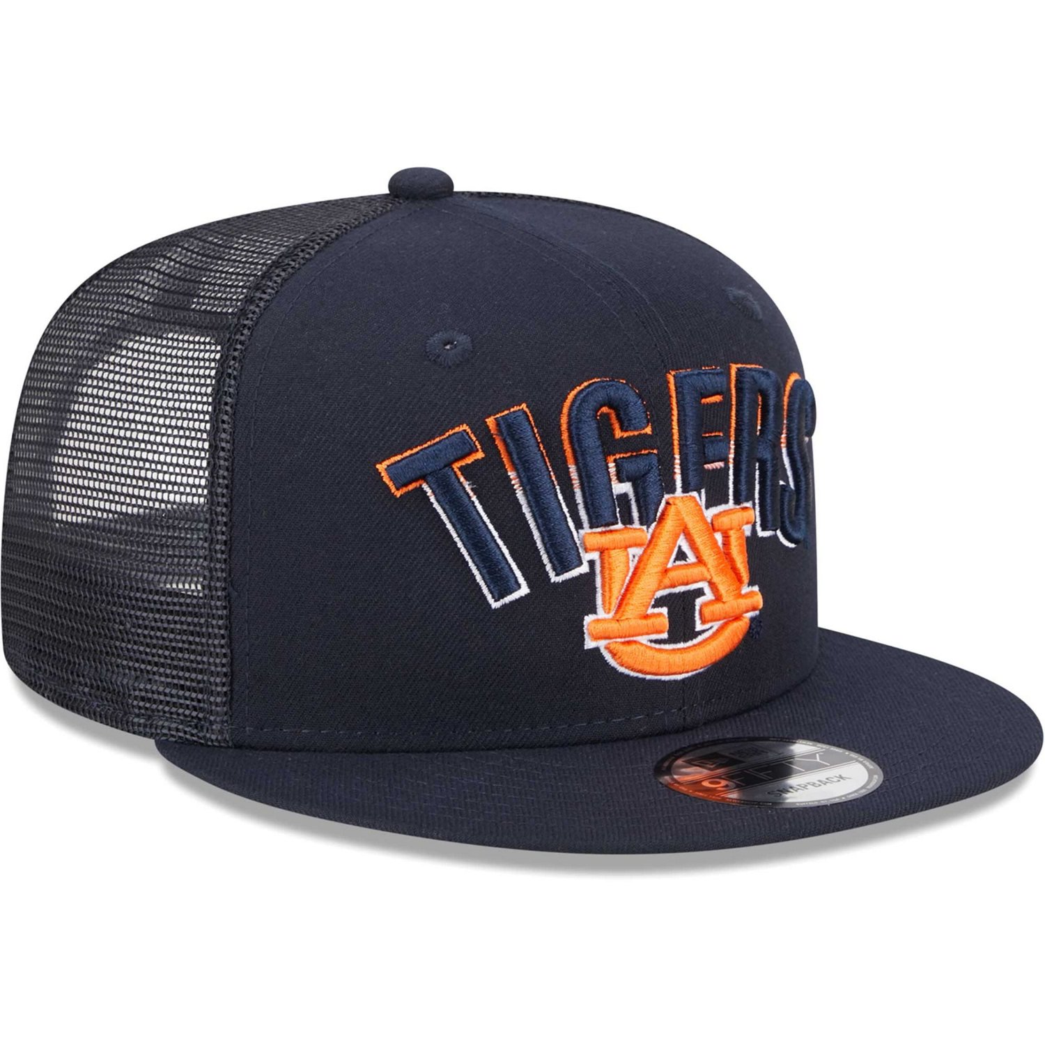 New Era Auburn Tigers Grade Trucker 9FIFTY Snapback Hat - view number 3
