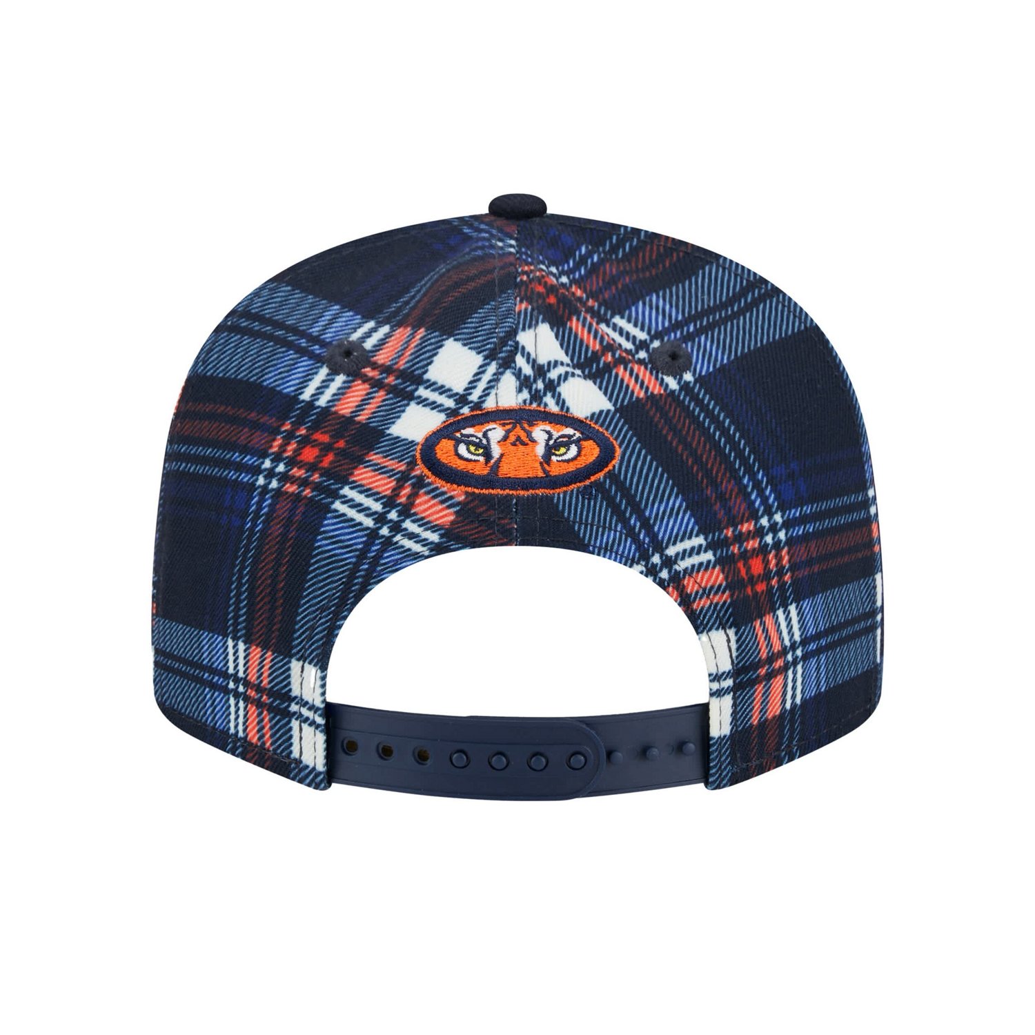 New Era Auburn Tigers Plaid 9FIFTY Snapback Hat