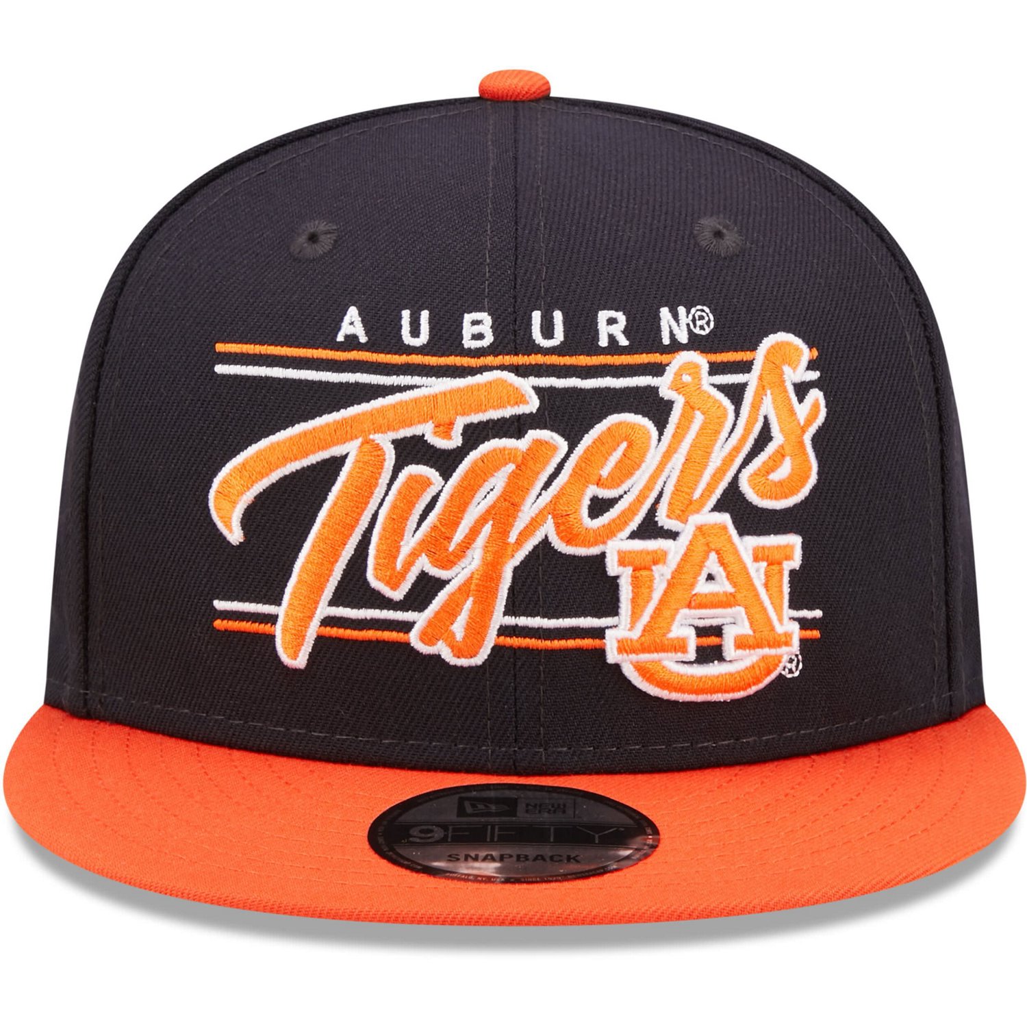 New Era Auburn Tigers Team Script 9FIFTY Snapback Hat