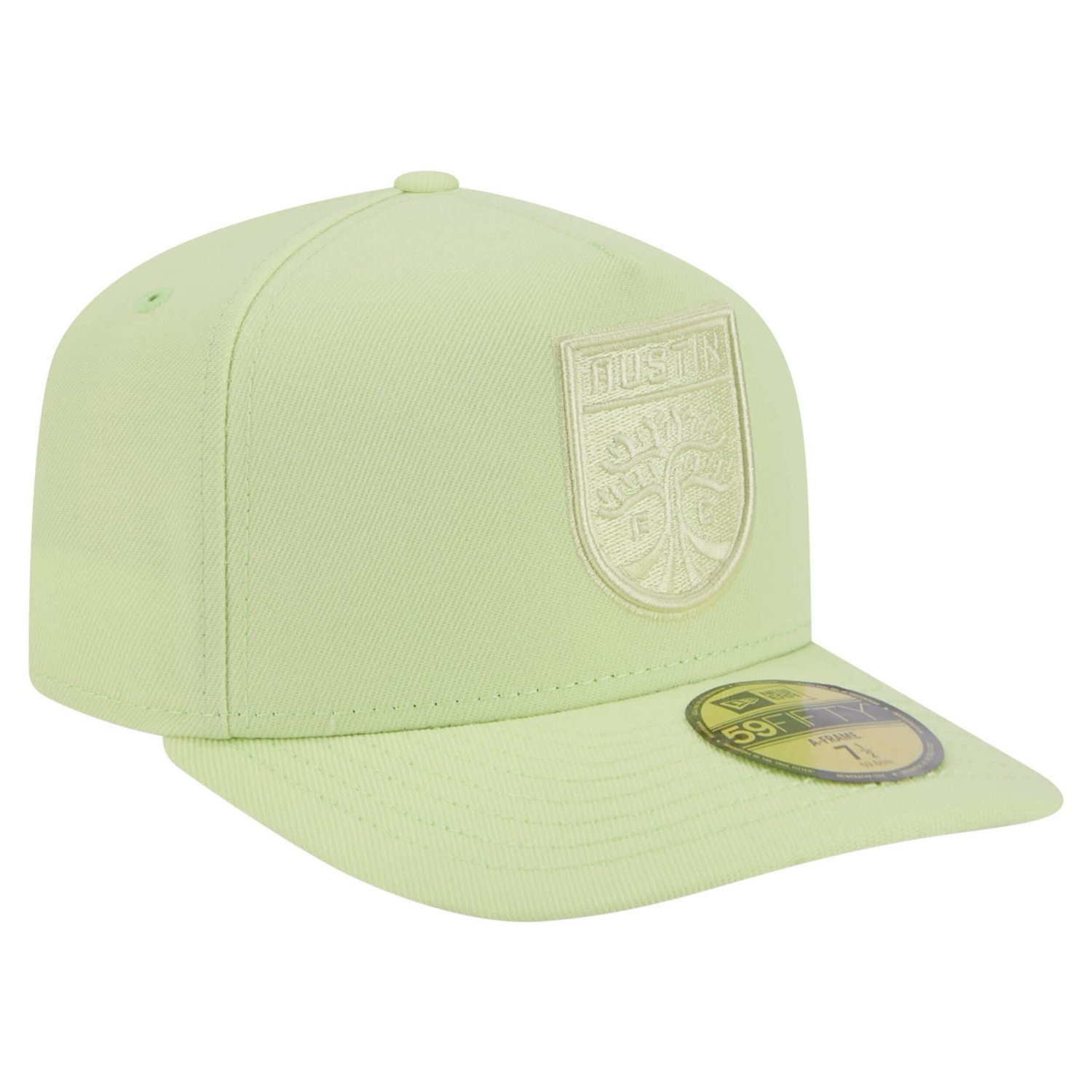 New Era Austin FC Color Pack A-Frame 59FIFTY Fitted Hat                                                                          - view number 3