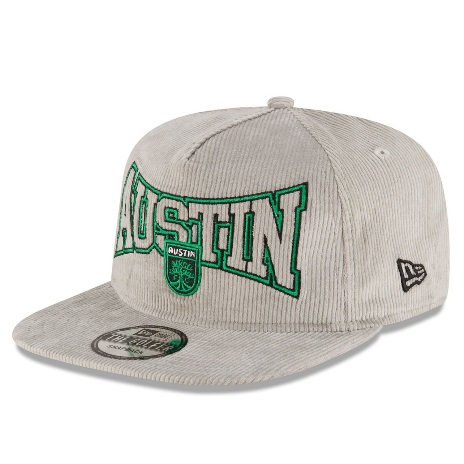 New Era Austin FC Corduroy Golfer Adjustable Hat
