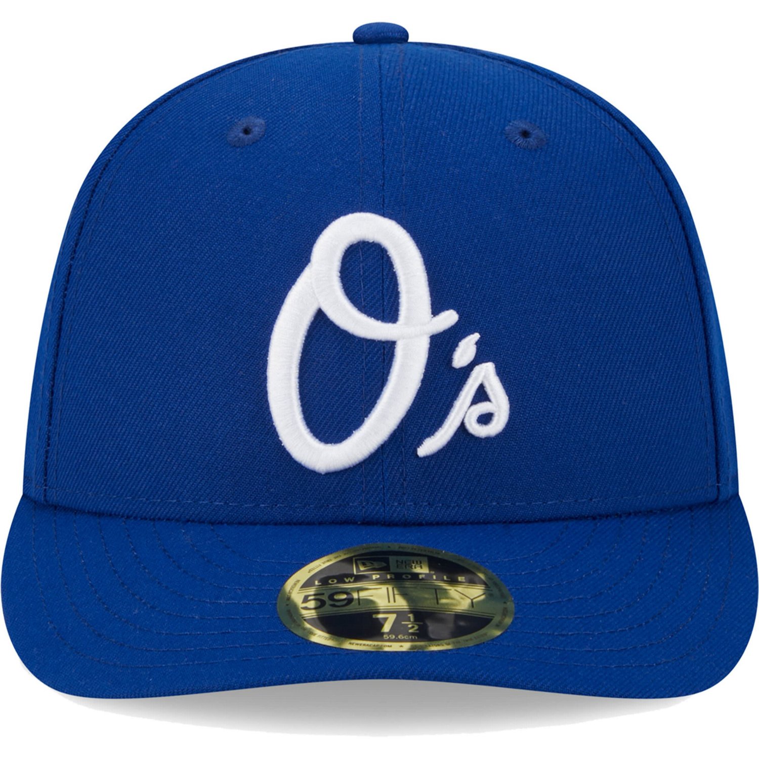 New Era Baltimore Orioles White Logo Low Profile 59FIFTY Fitted Hat - view number 2