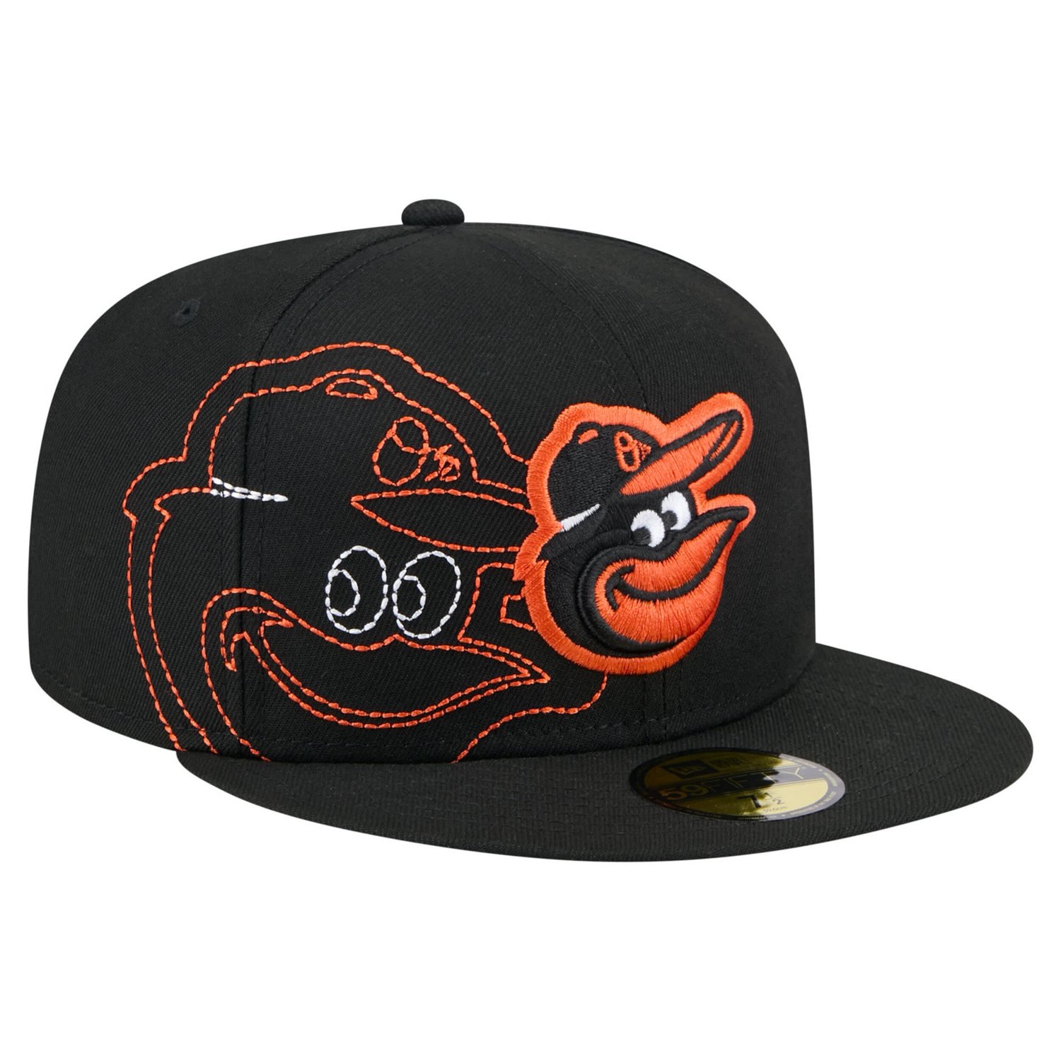 New Era Baltimore Orioles Yarn Stitch 59FIFTY Fitted Hat - view number 1