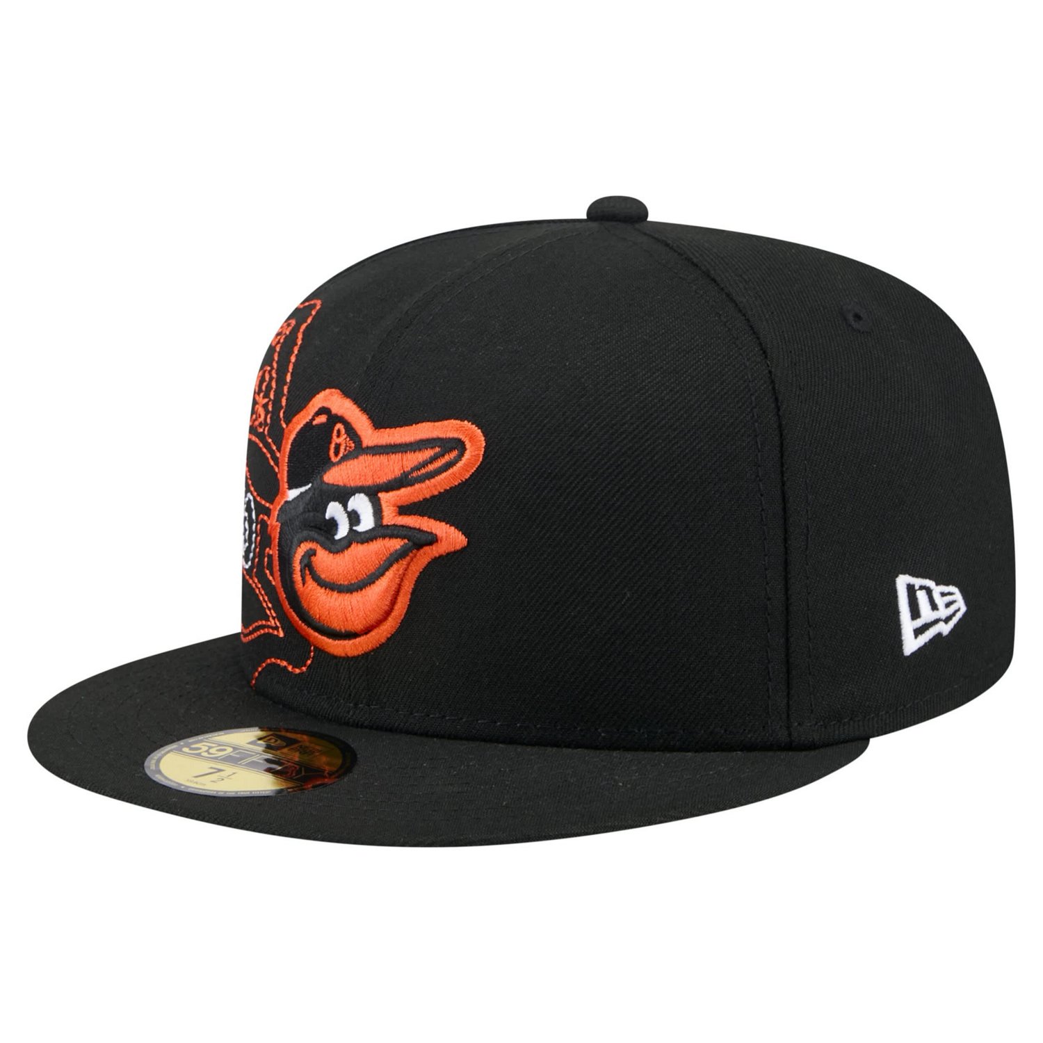 New Era Baltimore Orioles Yarn Stitch 59FIFTY Fitted Hat - view number 3