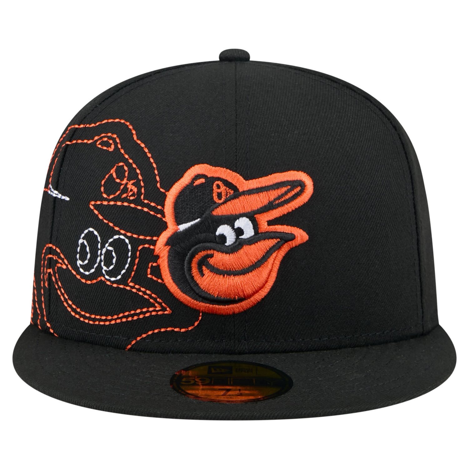 New Era Baltimore Orioles Yarn Stitch 59FIFTY Fitted Hat - view number 2