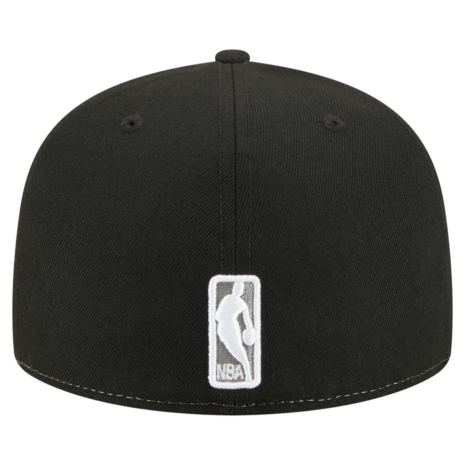 New Era Black Brooklyn Nets Repeat 59Fifty Fitted Hat - view number 4