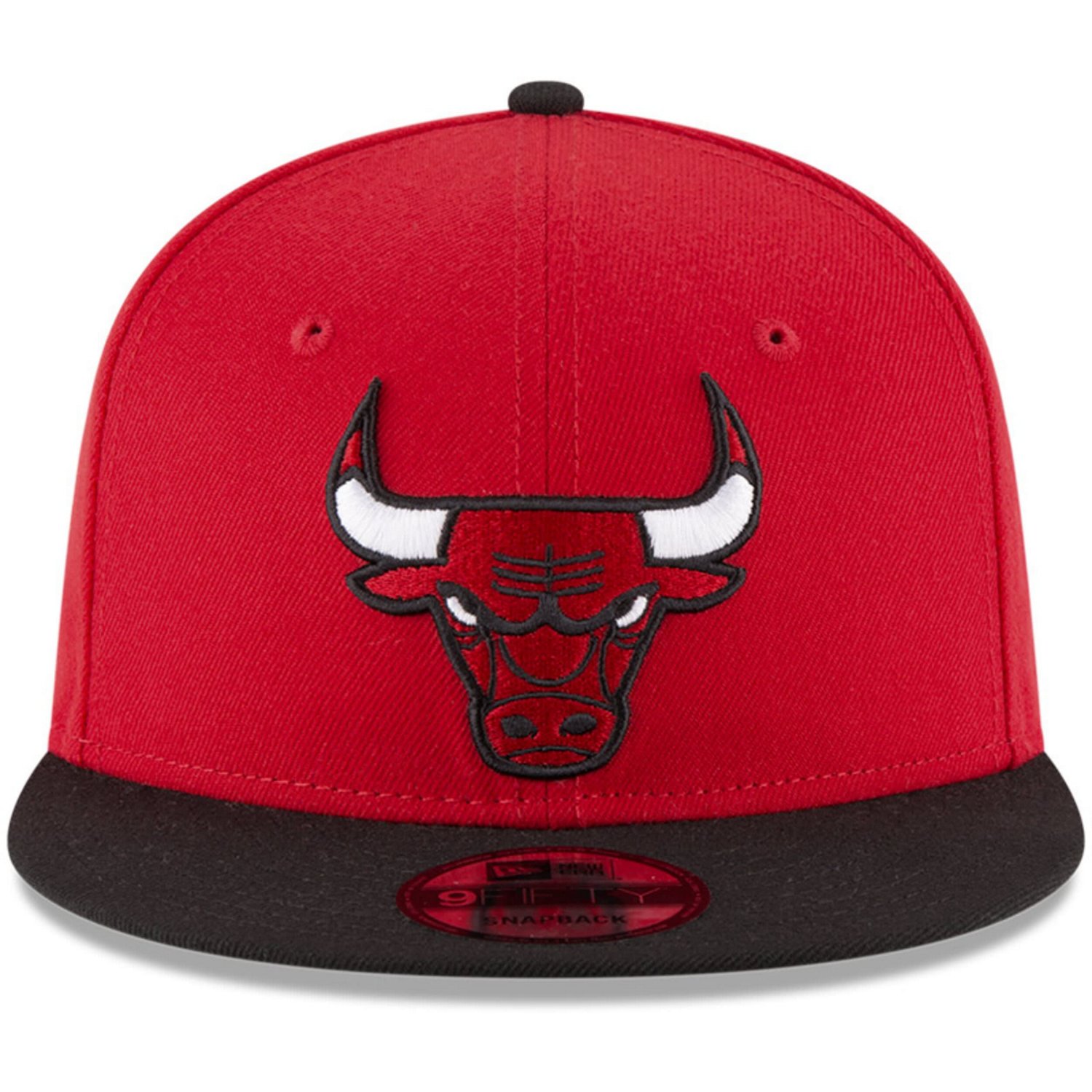 New Era /Black Chicago Bulls 2-Tone 9FIFTY Adjustable Snapback Hat