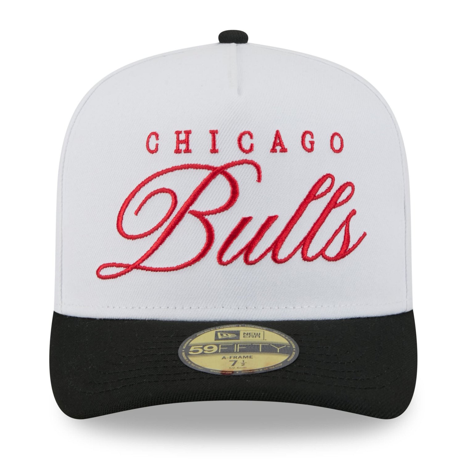 New Era Black Chicago Bulls 2025 NBA Draft A-Frame 59FIFTY Fitted Hat - view number 2