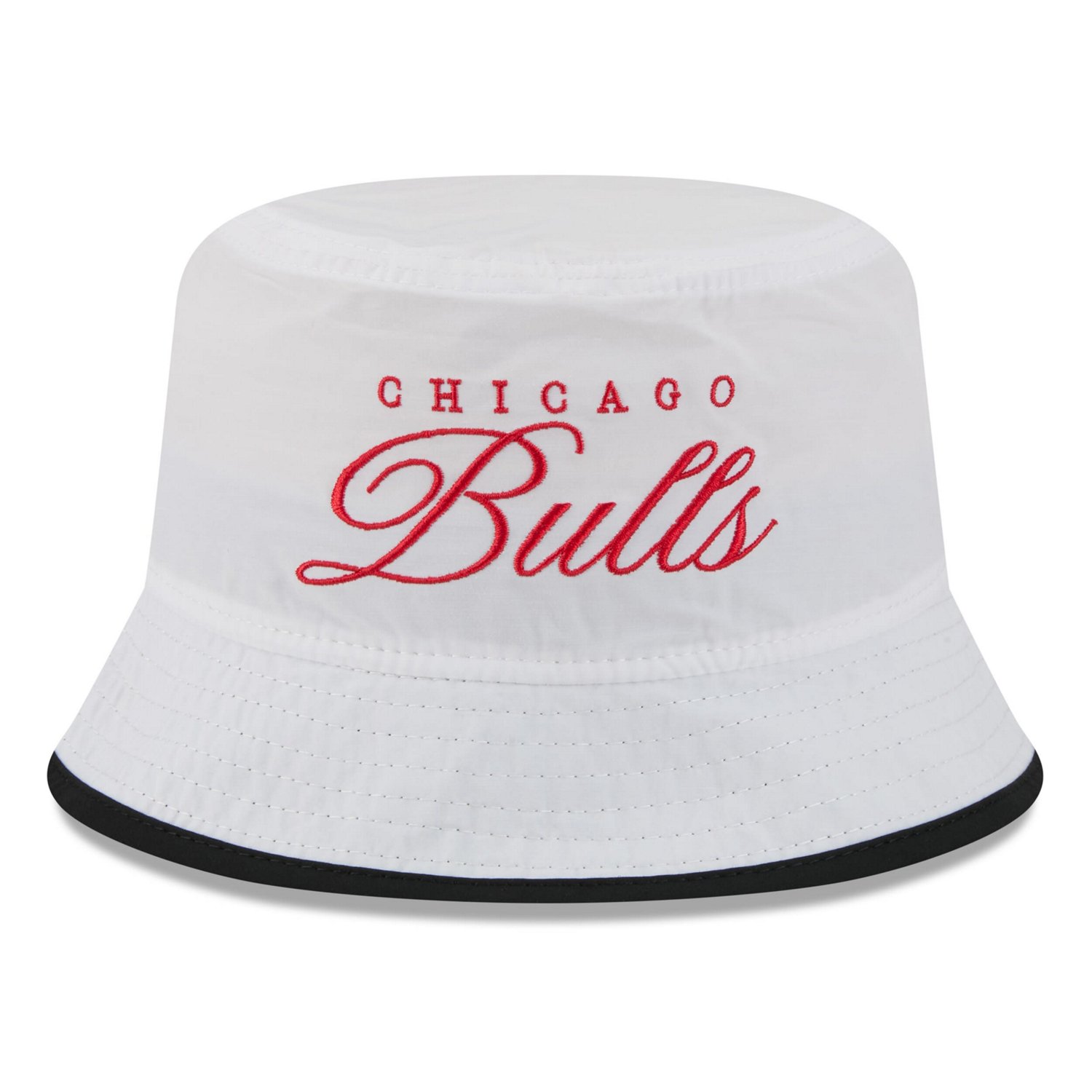 New Era Black Chicago Bulls 2025 NBA Draft Nylon Bucket Hat - view number 2