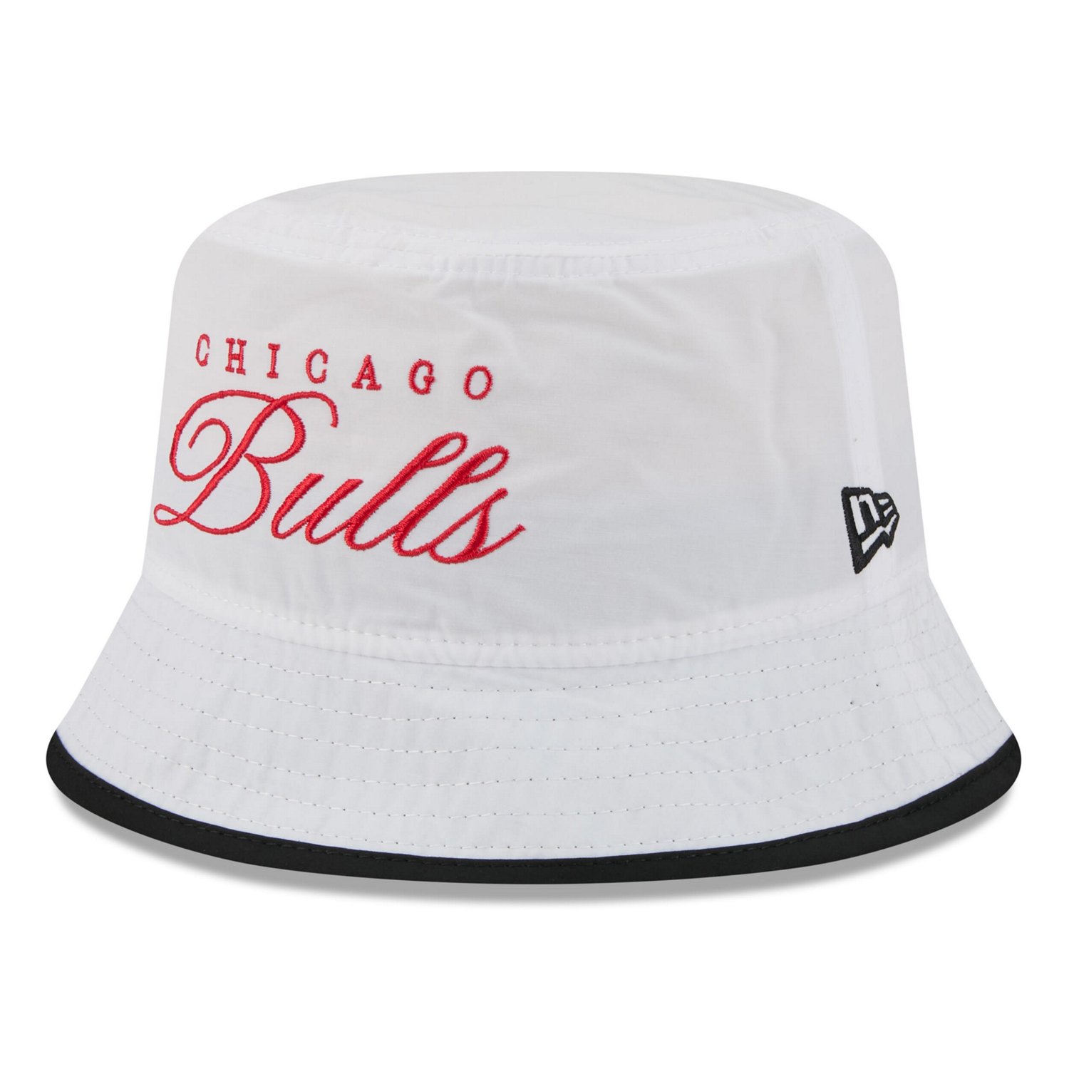 New Era Black Chicago Bulls 2025 NBA Draft Nylon Bucket Hat - view number 3