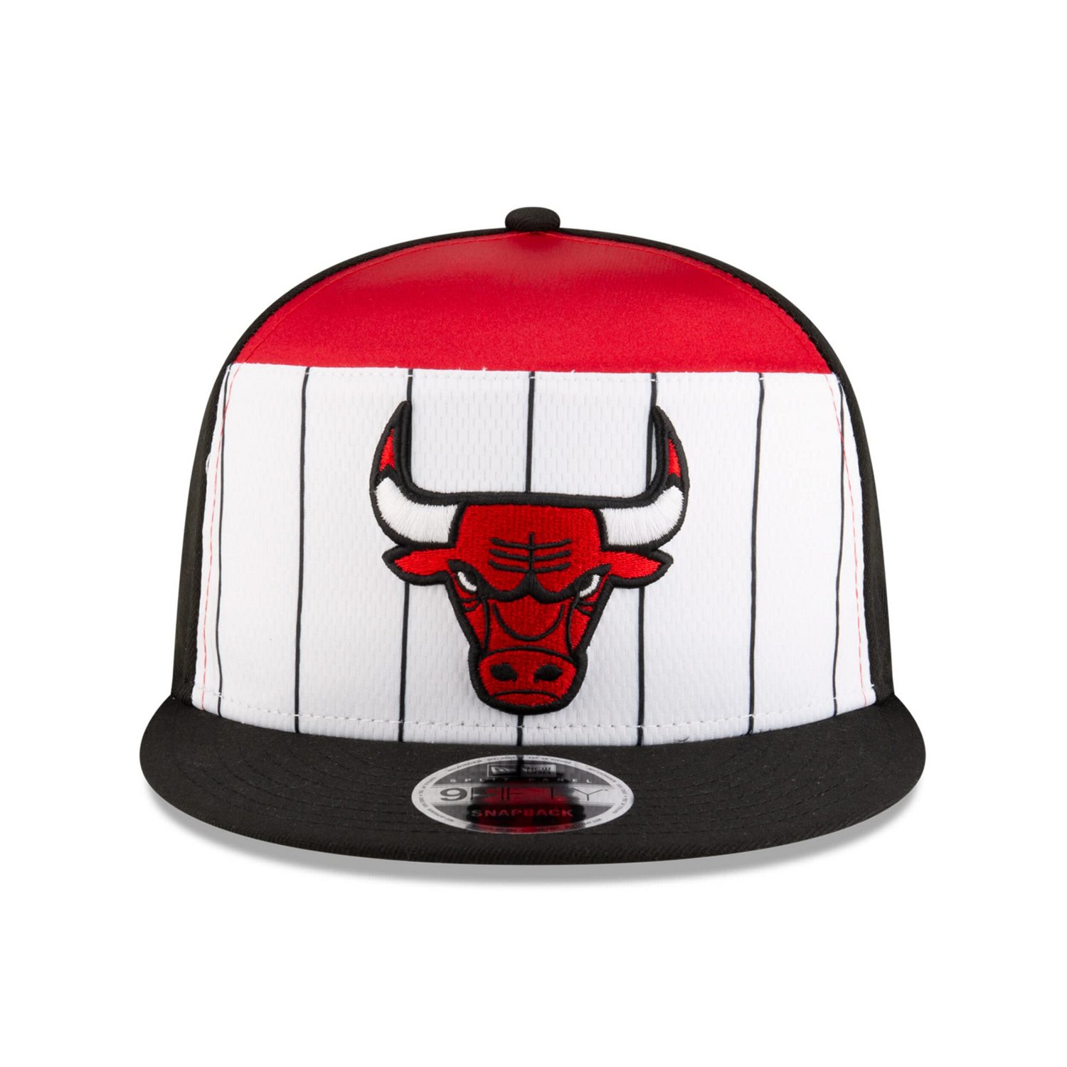 New Era Black Chicago Bulls 2025 NBA Tip Off Split Panel 9FIFTY Snapback Hat - view number 2