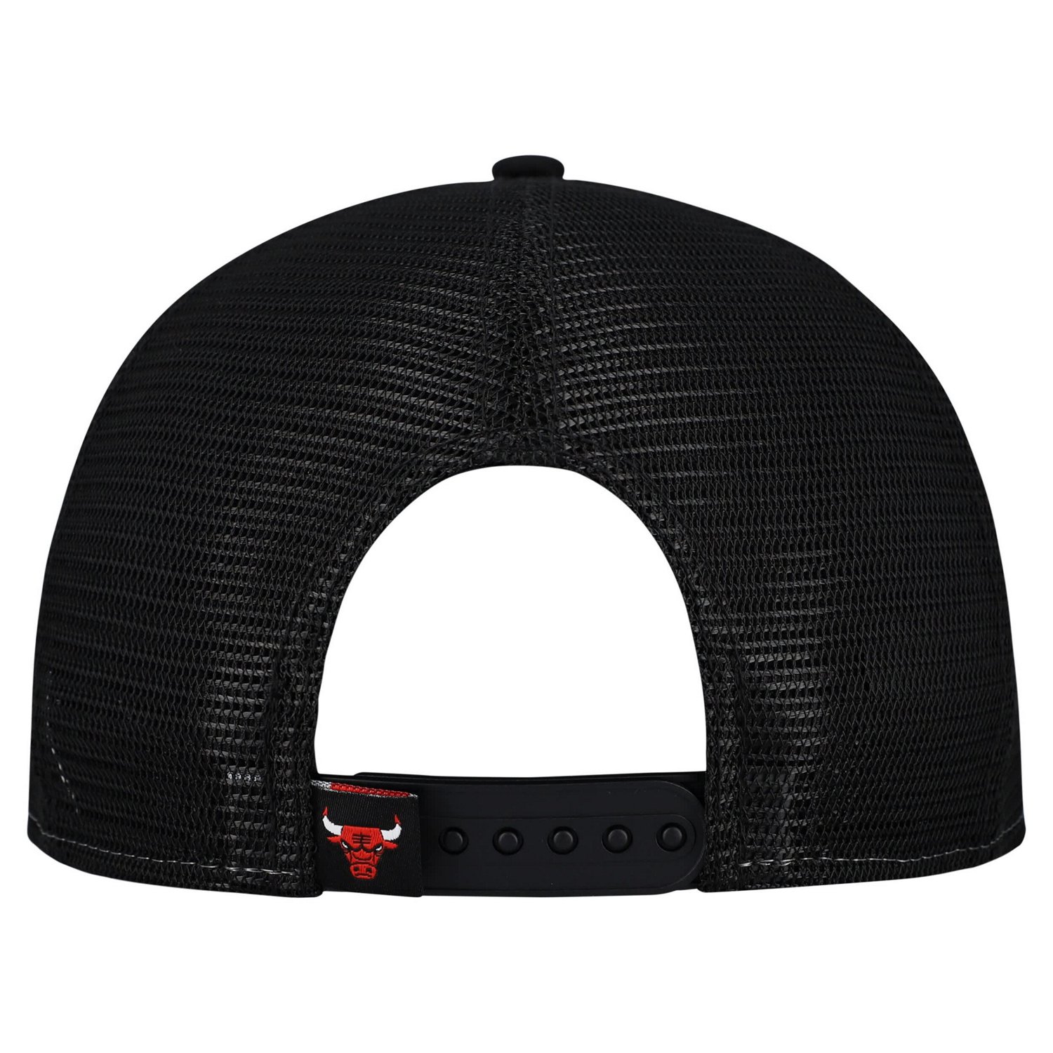 New Era Black Chicago Bulls Outdoor Split Panel 9FIFTY Snapback Hat - view number 4