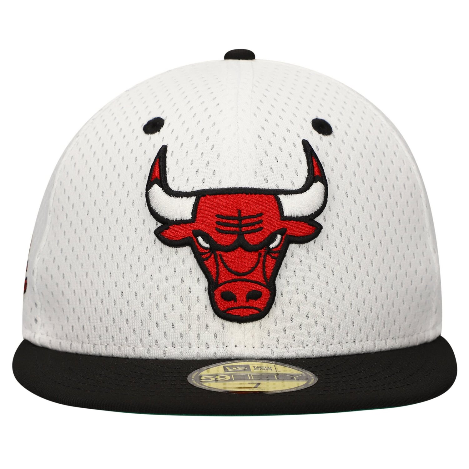 New Era Black Chicago Bulls Throwback 2Tone 59FIFTY Fitted Hat - view number 2