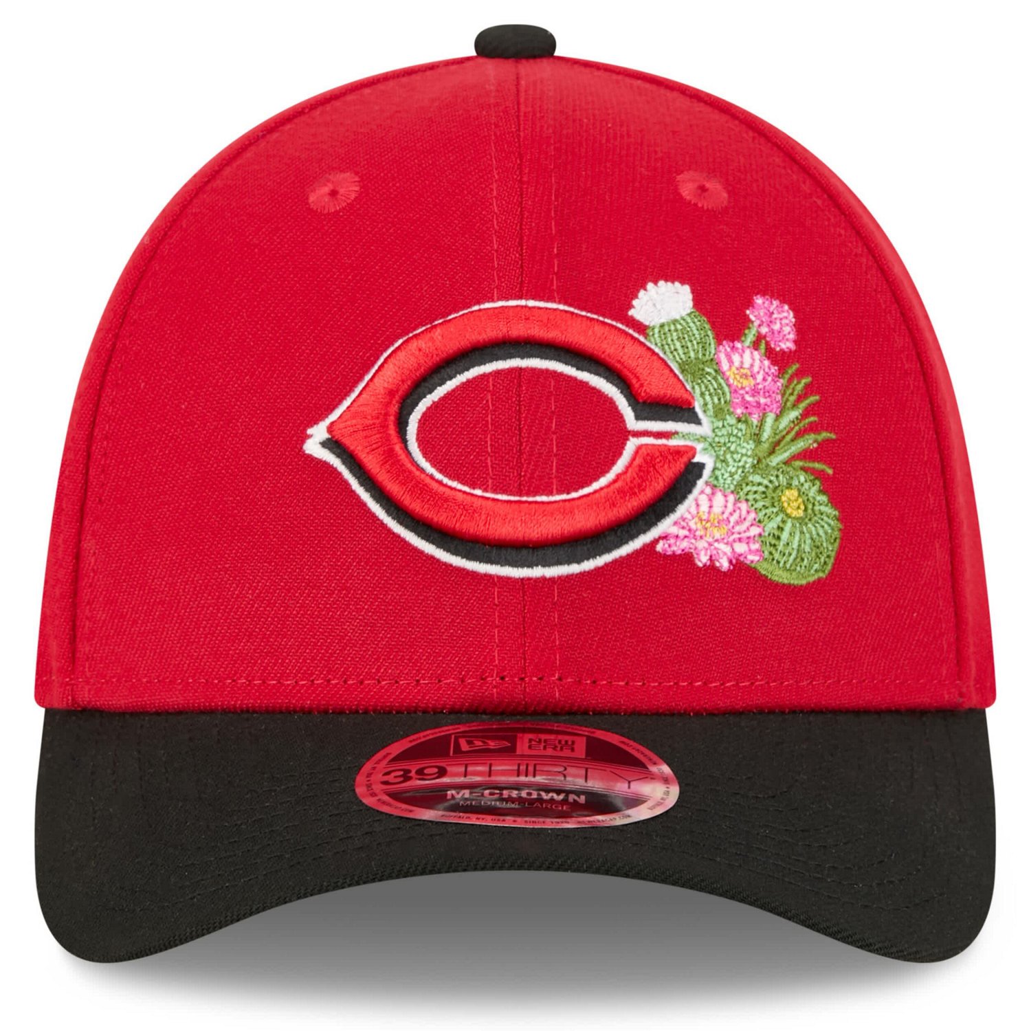 New Era Black Cincinnati s 2026 Spring Training M-Crown 39THIRTY Flex Hat - view number 2