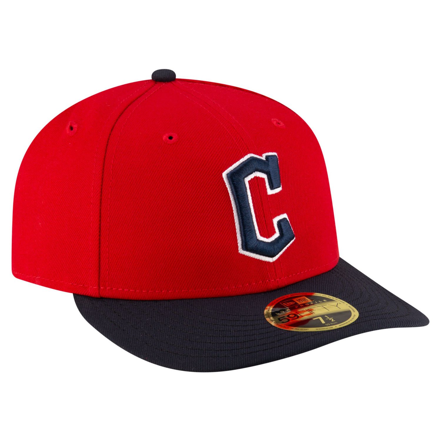 New Era Black Cleveland Guardians Authentic Collection On-Field Low Profile 59FIFTY Fitted Hat