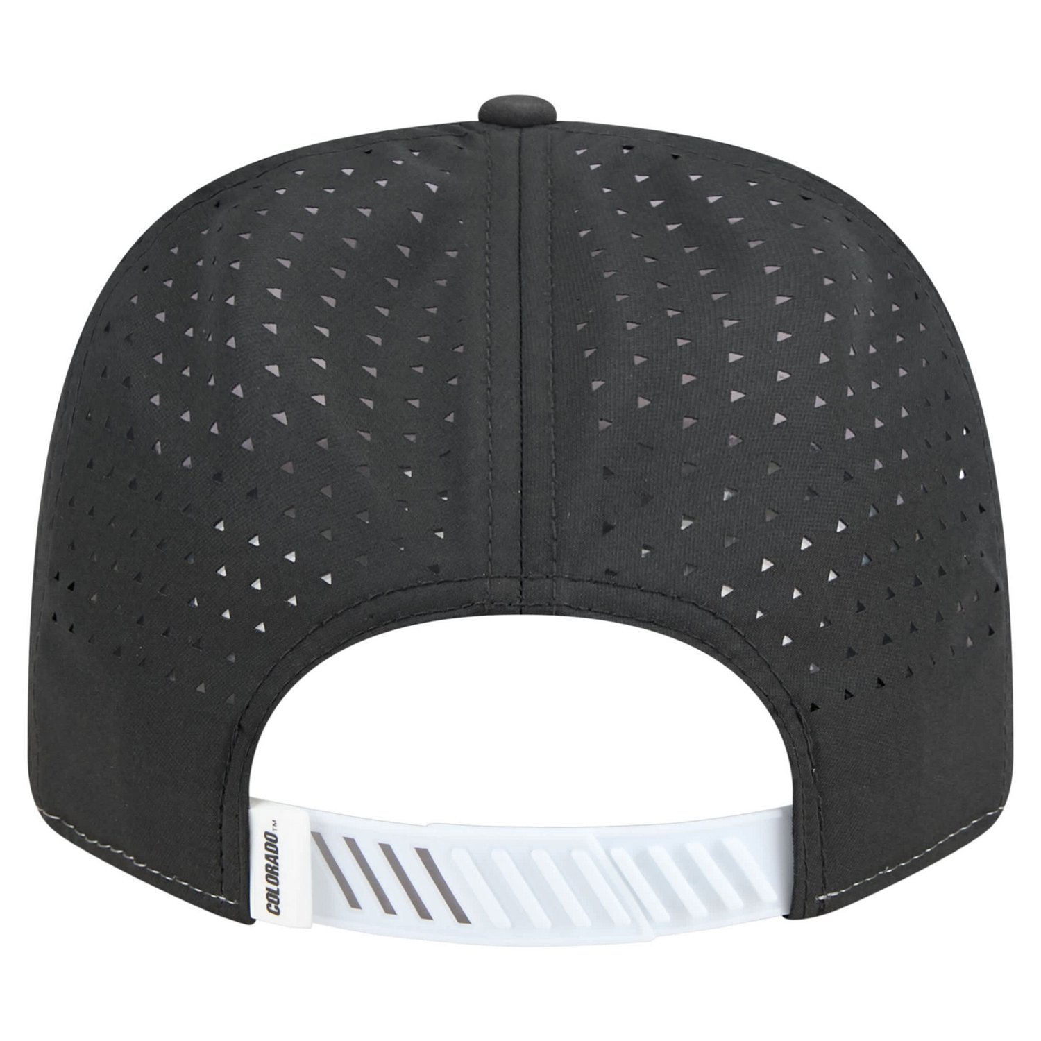 New Era Black Colorado Buffaloes Perforated Patched 9SEVENTY Adjustable Hat - view number 4