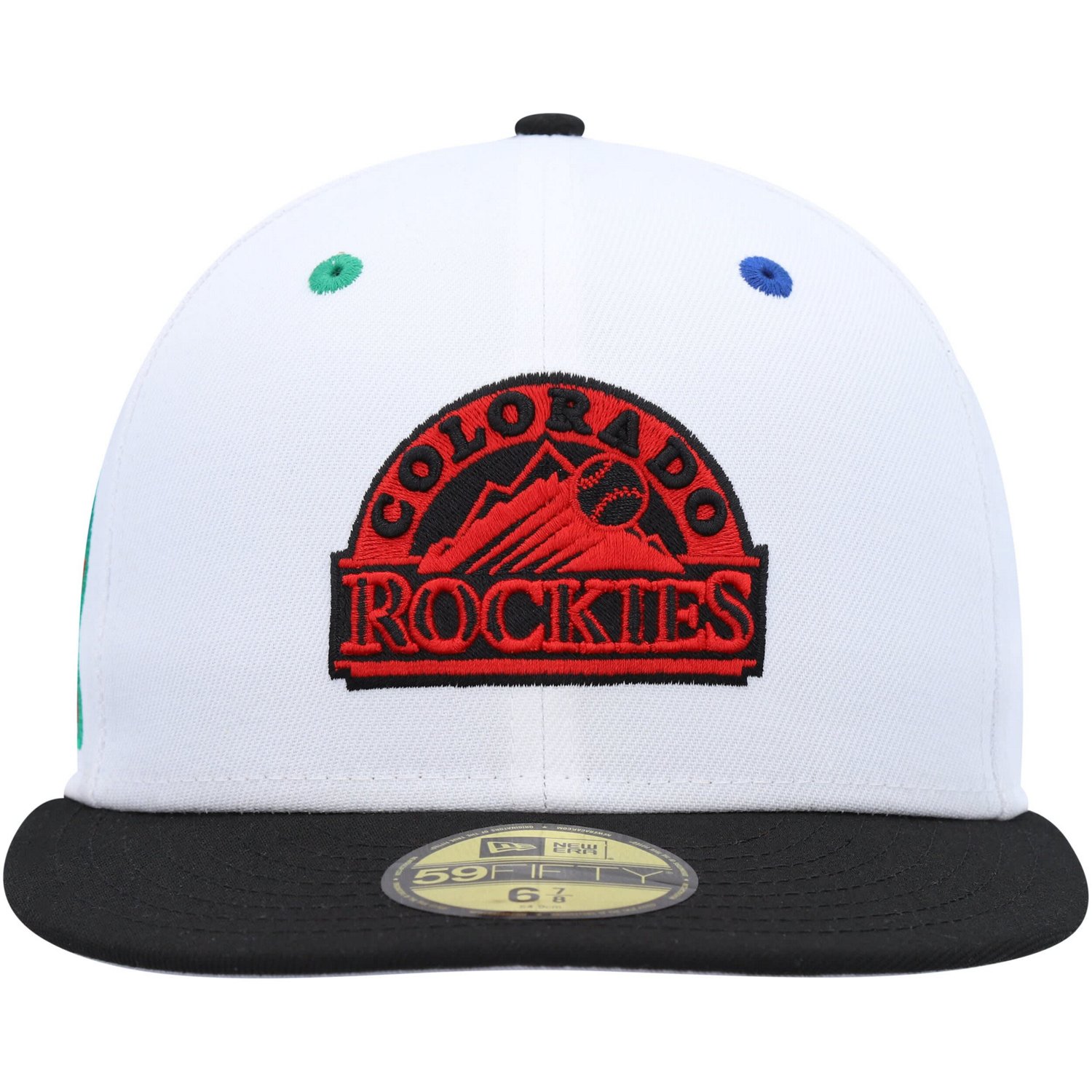 New Era Black Colorado Rockies 25th Anniversary Primary Eye 59FIFTY Fitted Hat - view number 2