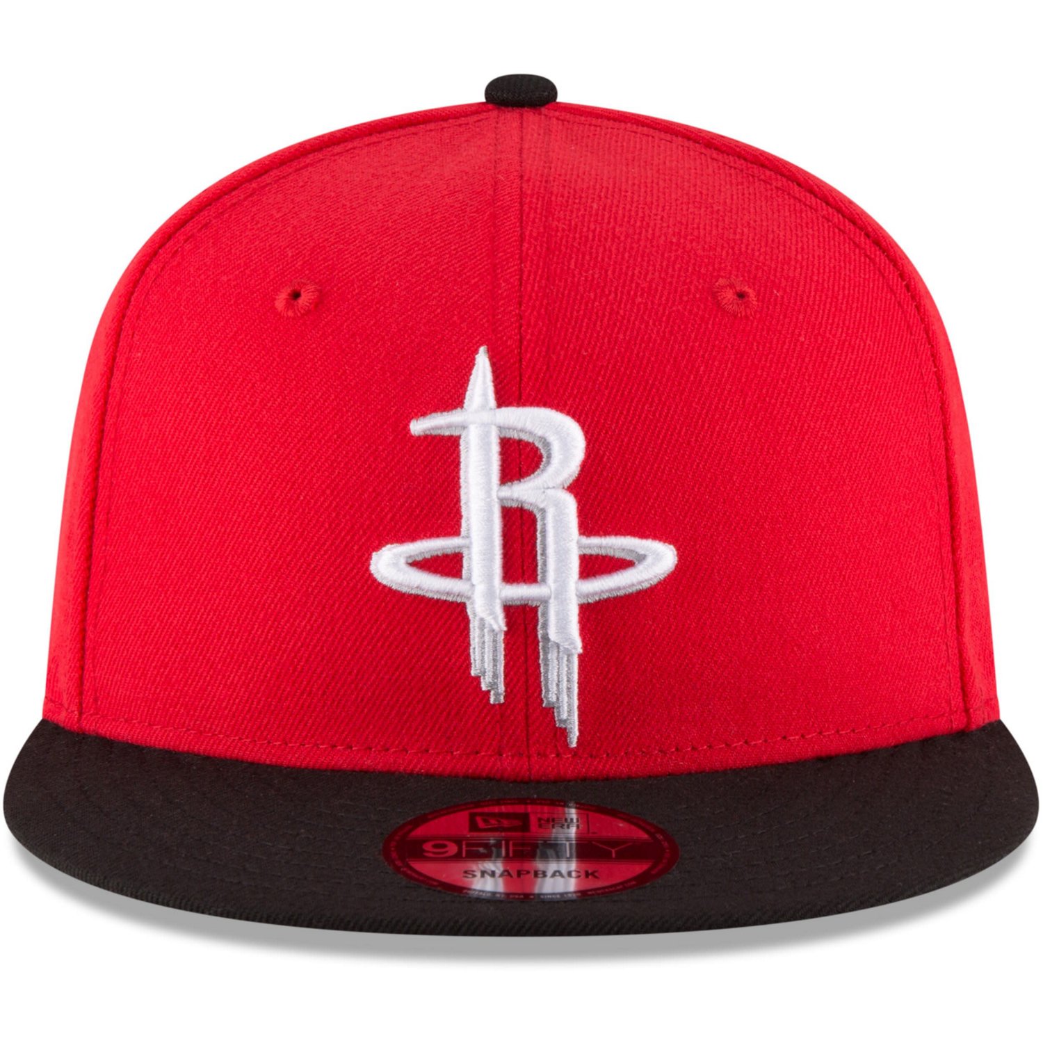 New Era Black Houston Rockets Two-Tone 9FIFTY Adjustable Hat - view number 2