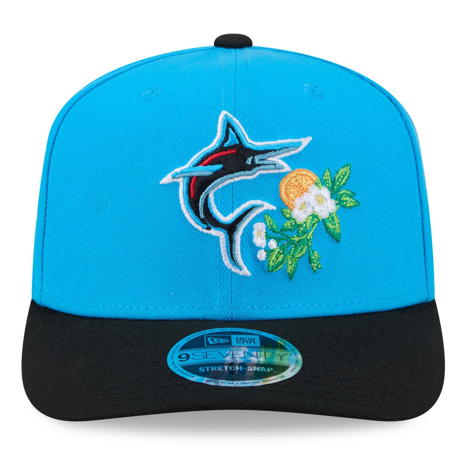 New Era Black Miami Marlins 2026 Spring Training 9SEVENTY Adjustable Hat - view number 2