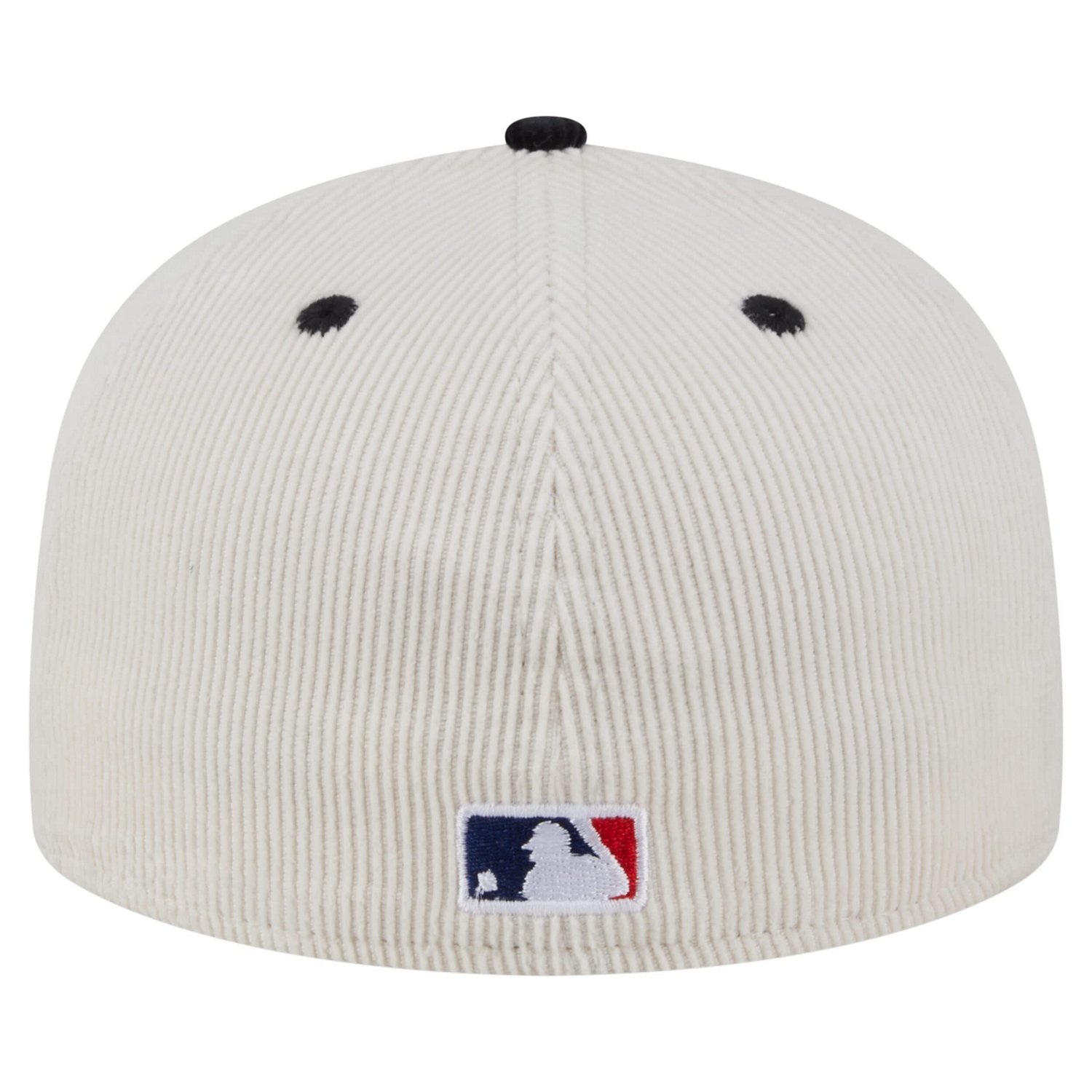 New Era Black Miami Marlins Two-Tone Corduroy 59FIFTY Fitted Hat - view number 4