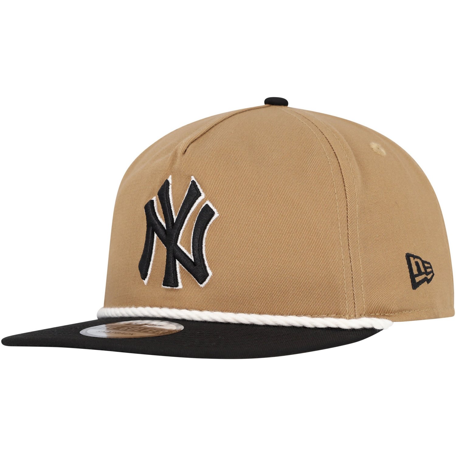 New Era Black New York Yankees Golfer Snapback Hat