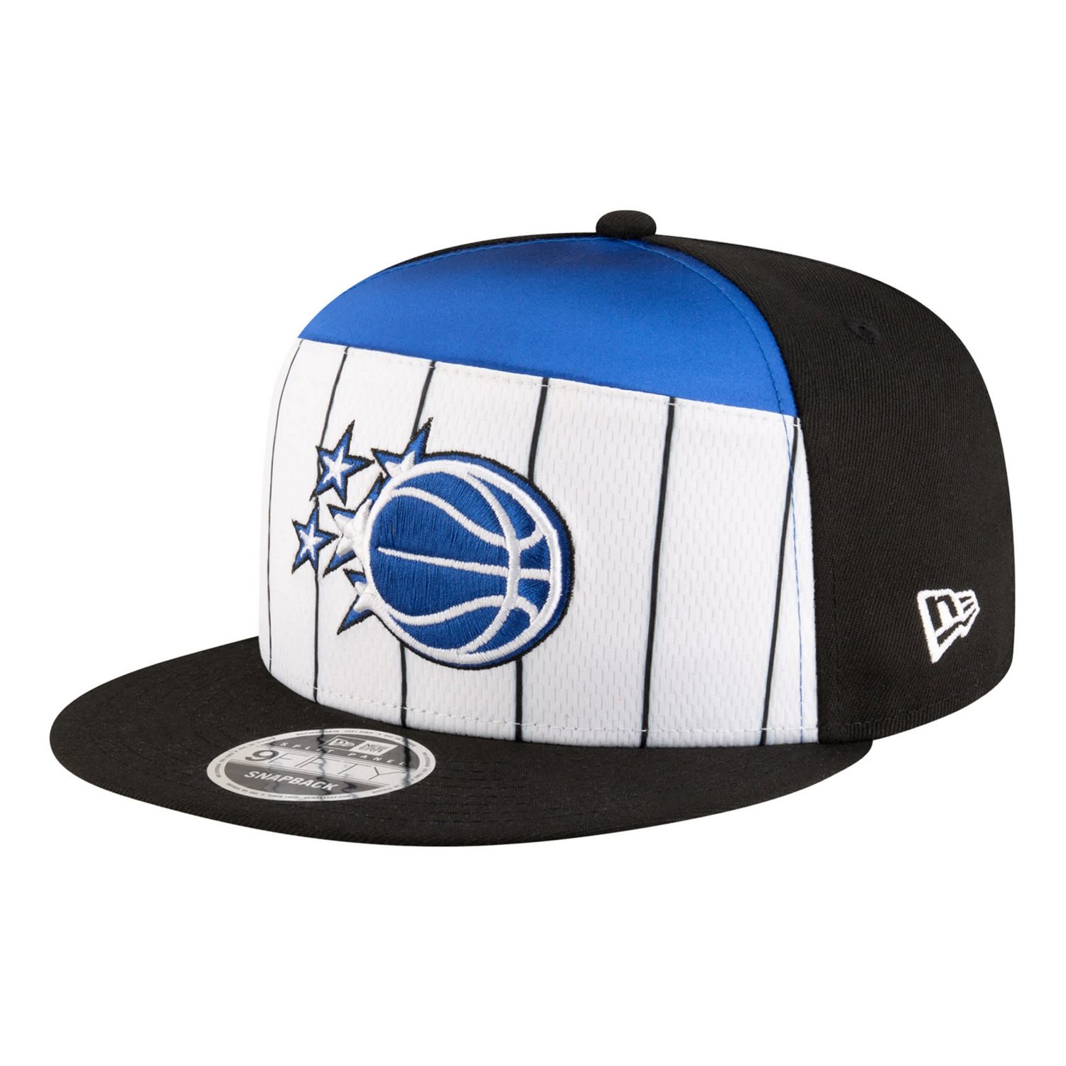 New Era Black Orlando Magic 2025 NBA Tip Off Split Panel 9FIFTY Snapback Hat - view number 3