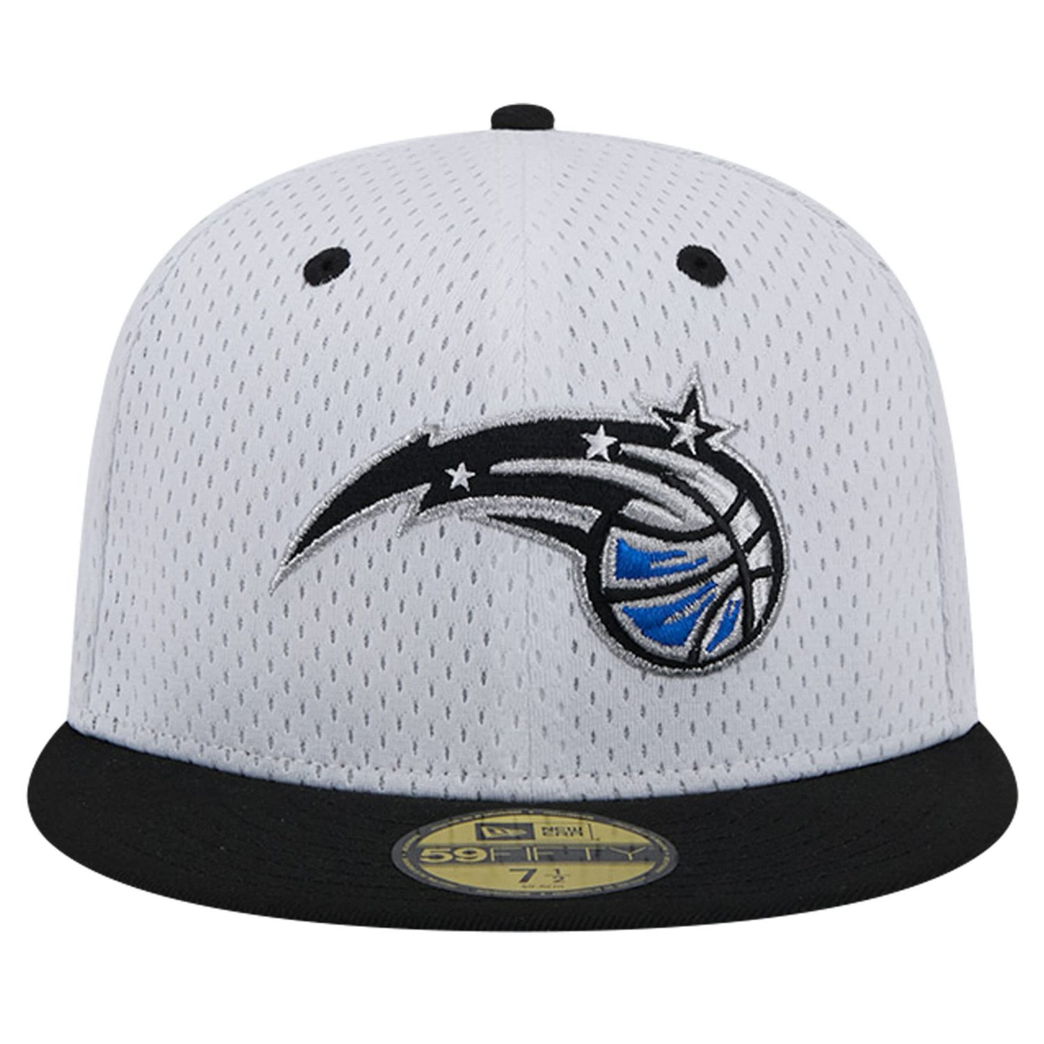 New Era Black Orlando Magic Throwback 2Tone 59FIFTY Fitted Hat                                                                   - view number 2
